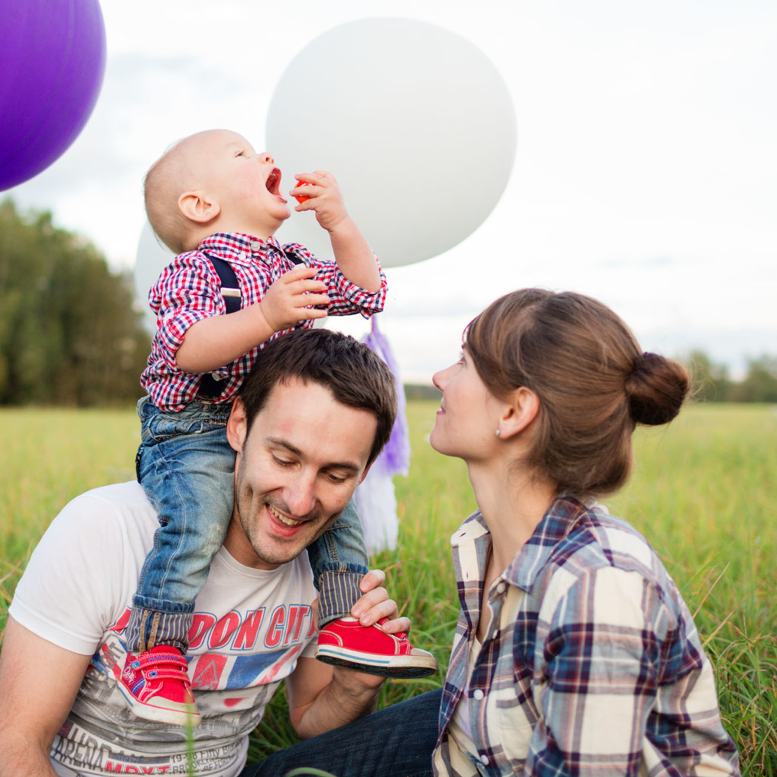 Фотосессия на первый день рождения Кирюши. Фотограф в Москве Татьяна Байкова