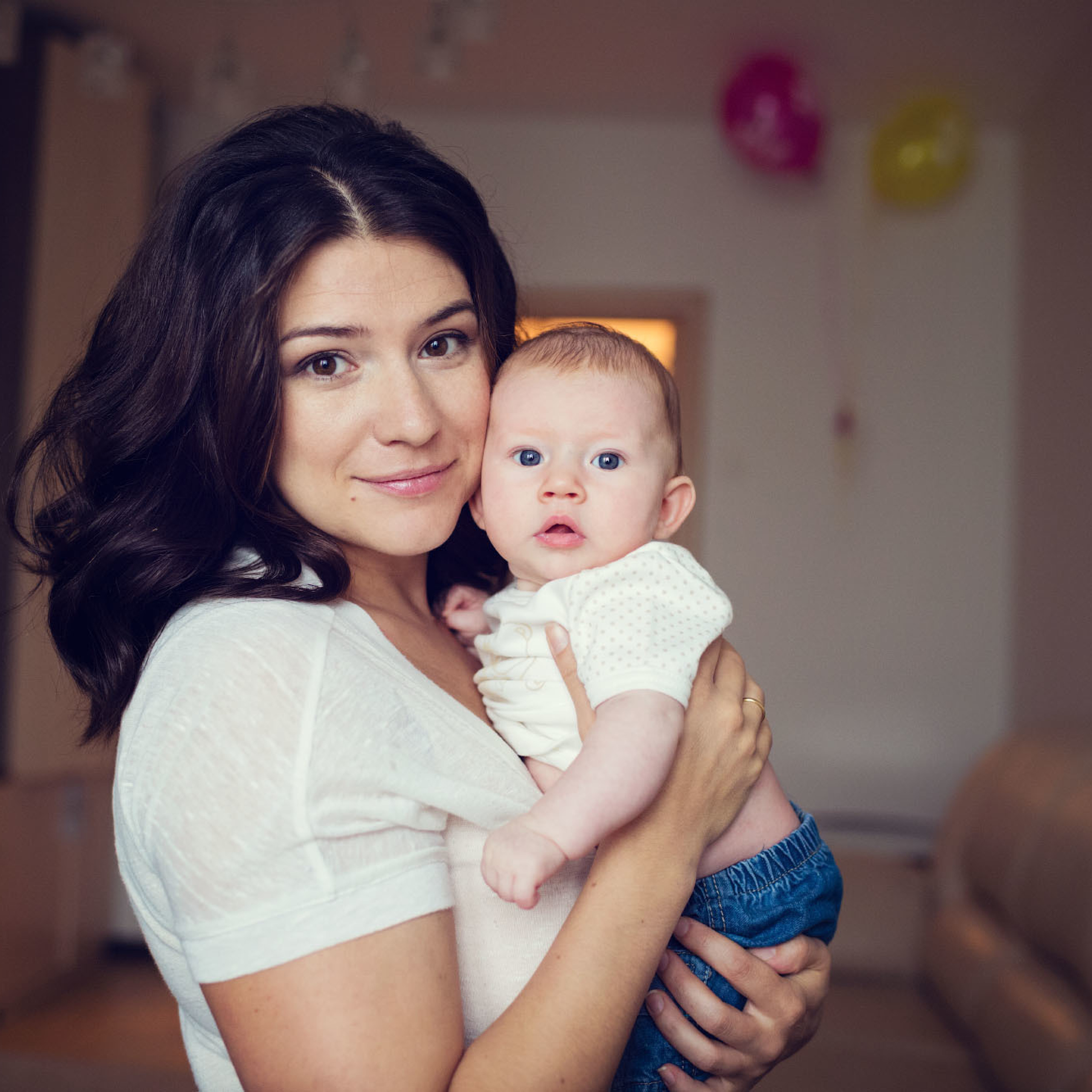 Домашняя семейная фотосессия с блинами. Фотограф в Москве Татьяна Байкова