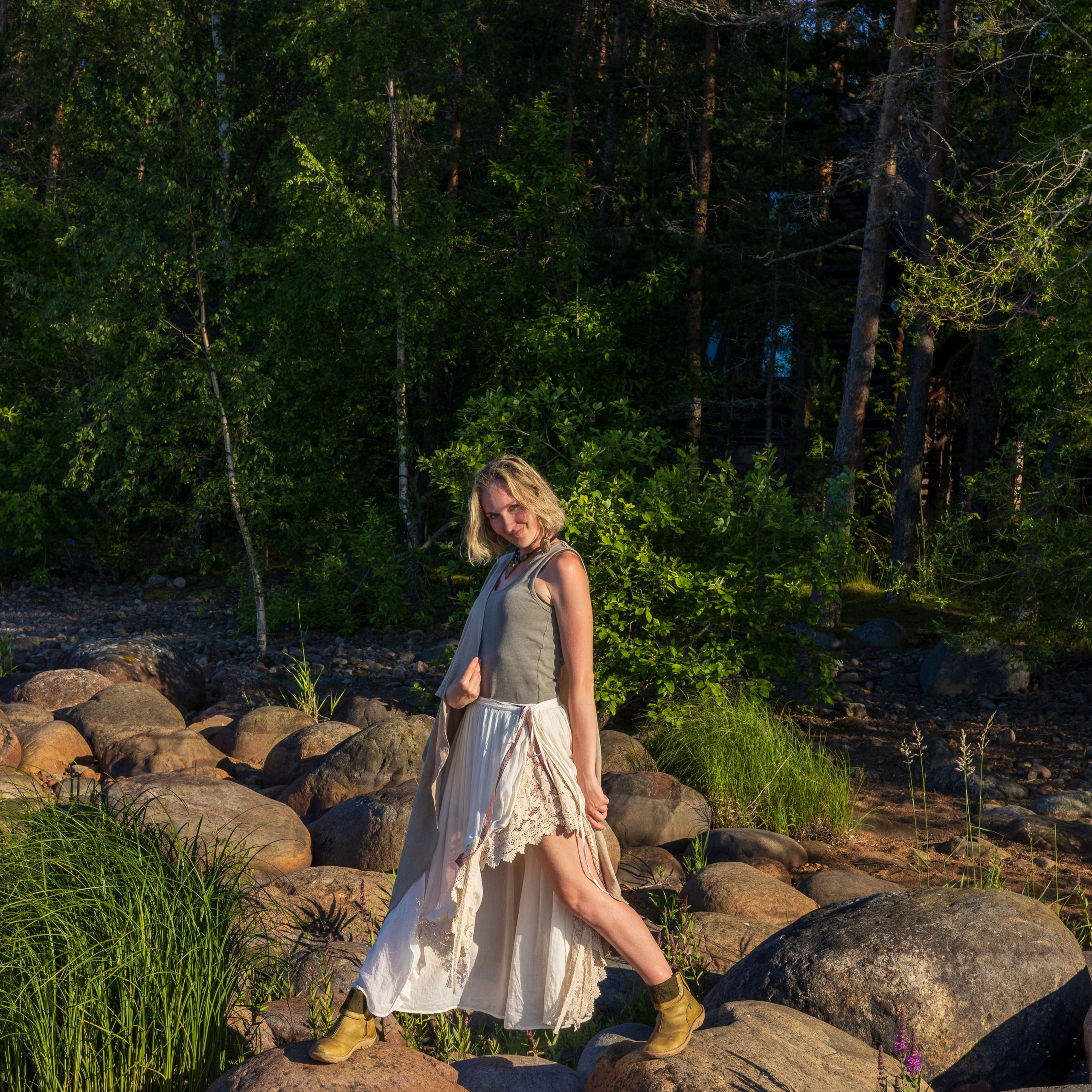 Юля на маяке. Портретный и семейный фотограф Санкт-Петербург