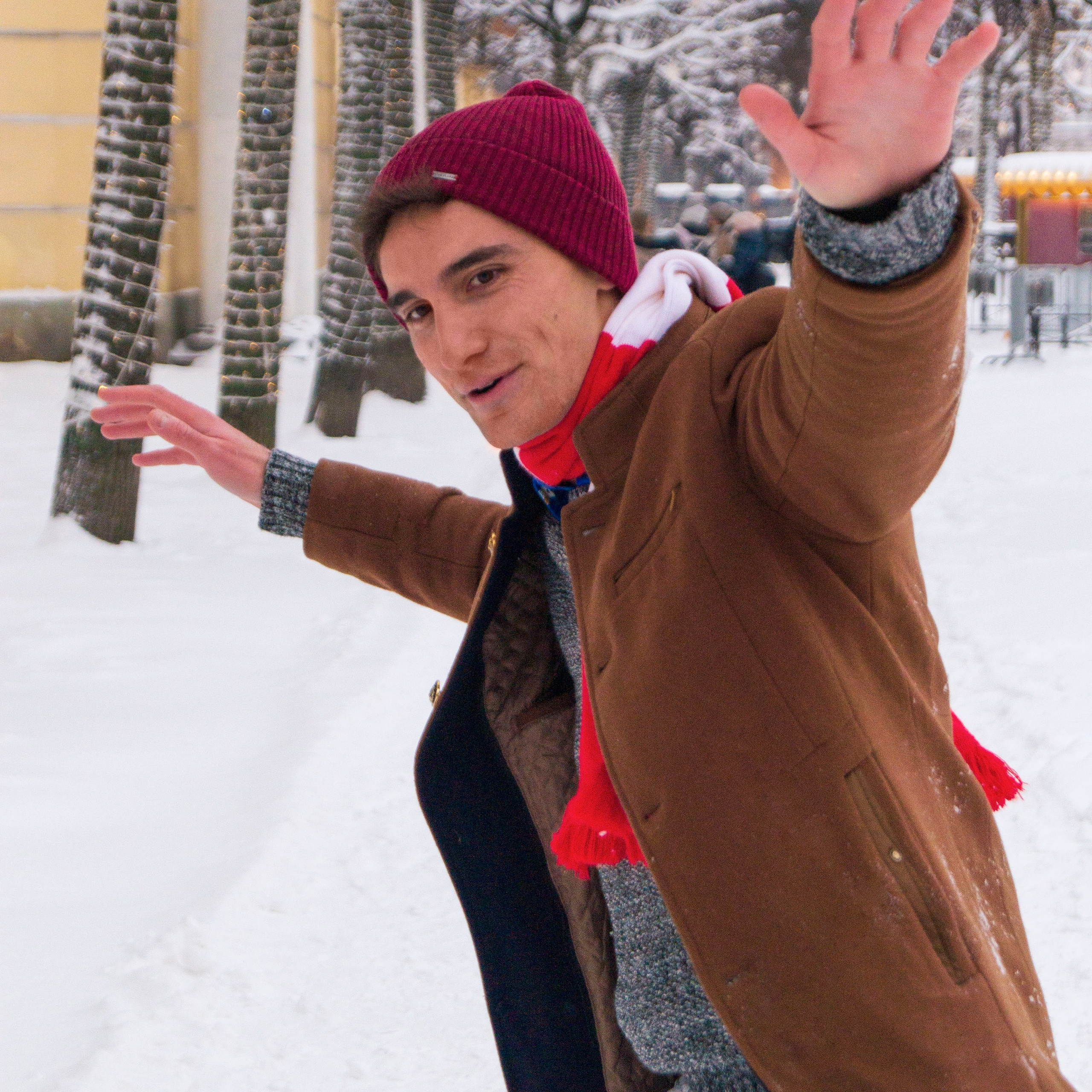 Павел на Манежной площади. Портретный и семейный фотограф Санкт-Петербург