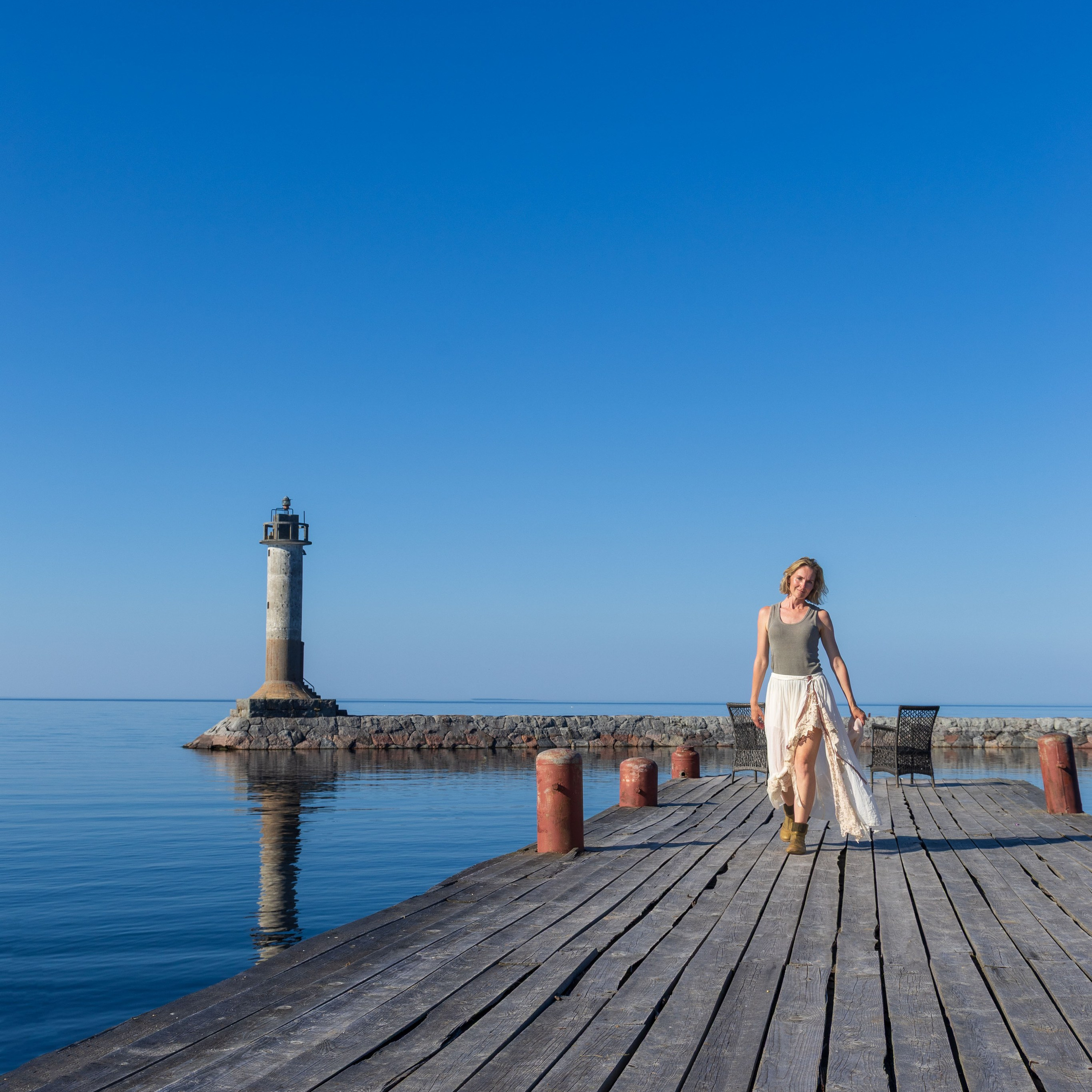 Юля на маяке. Портретный и семейный фотограф Санкт-Петербург
