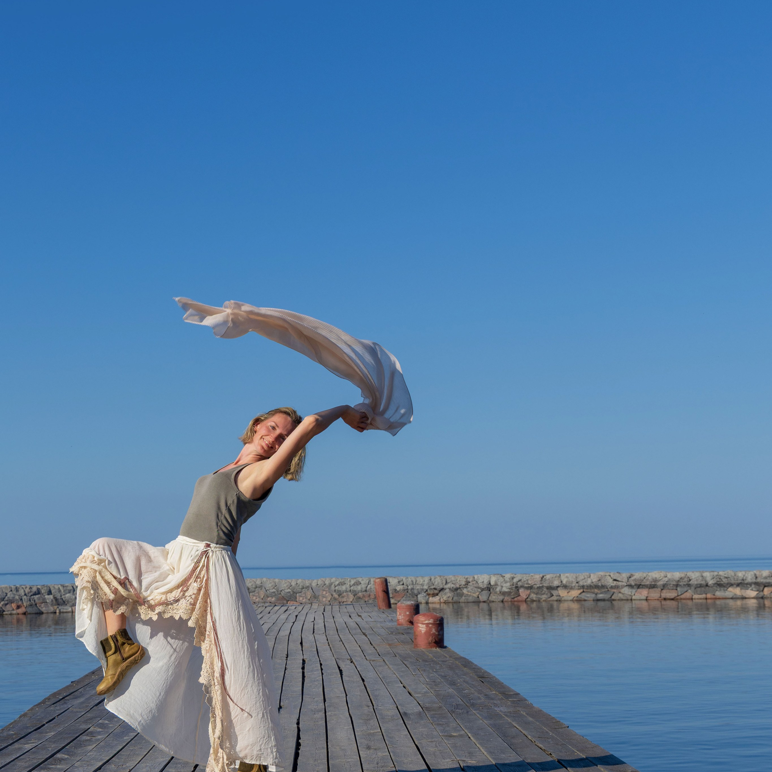 Юля на маяке. Портретный и семейный фотограф Санкт-Петербург