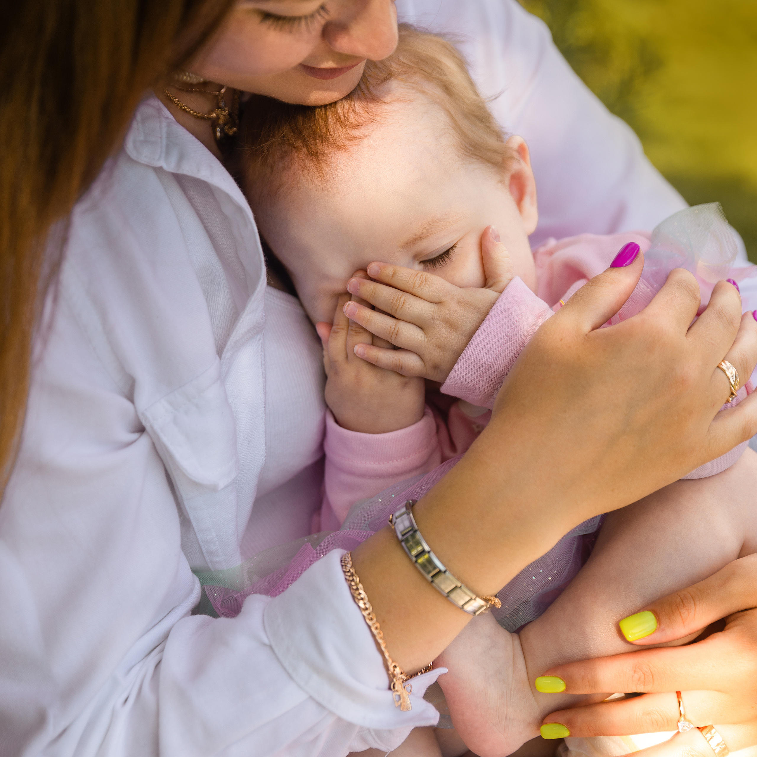 Анастасия с доченькой