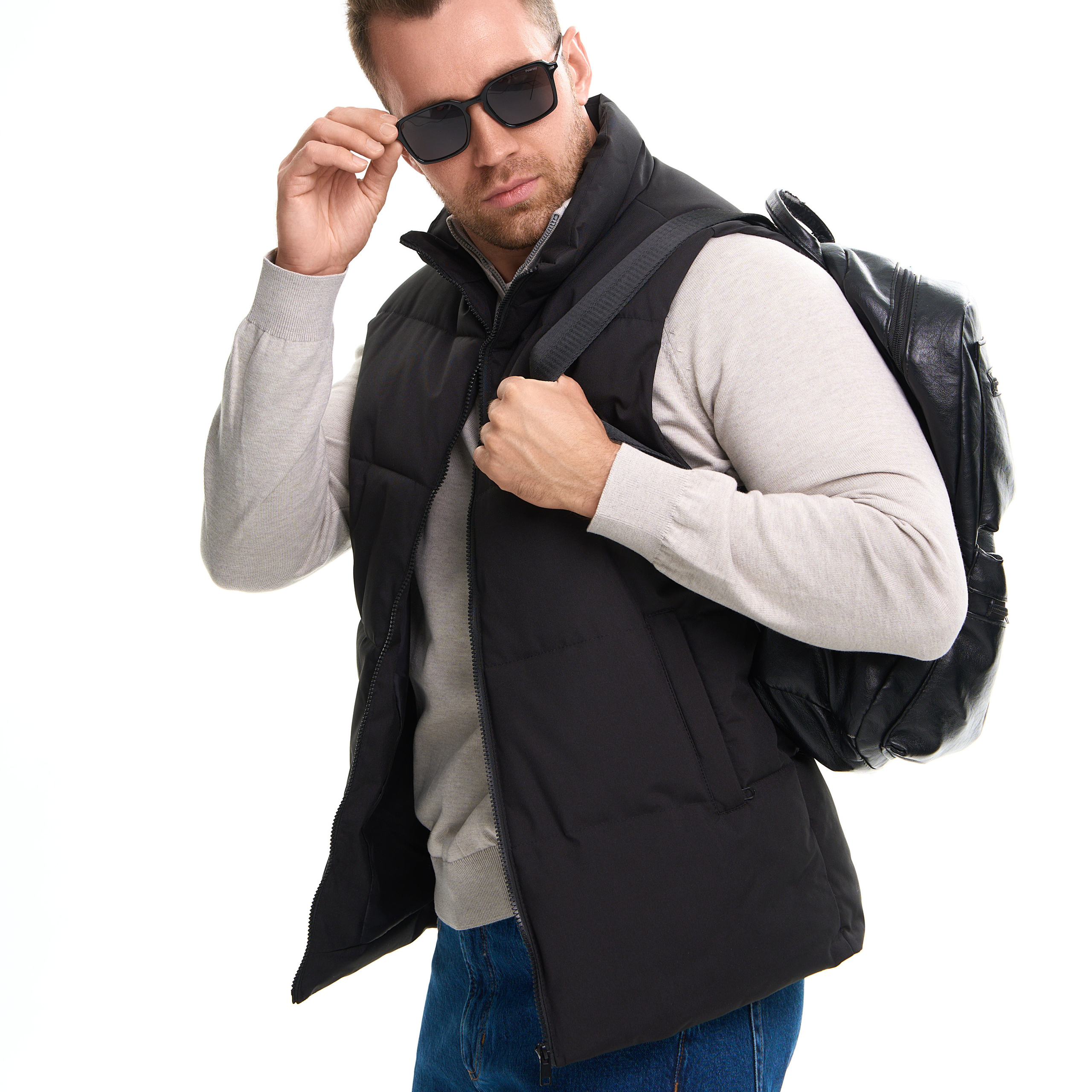 Съемка для WB «Мужские желетки»