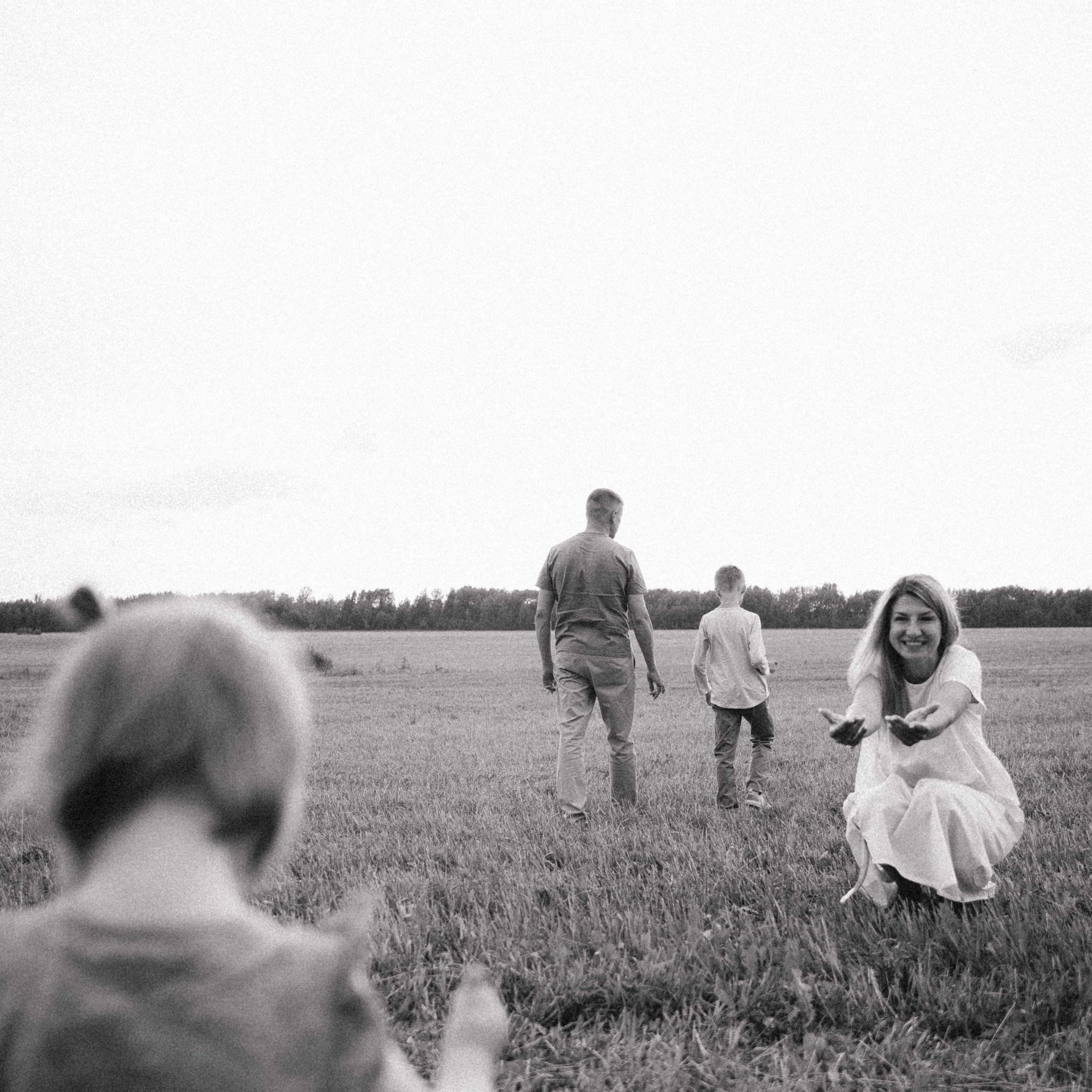 Марина, Женя, Даша, Ваня