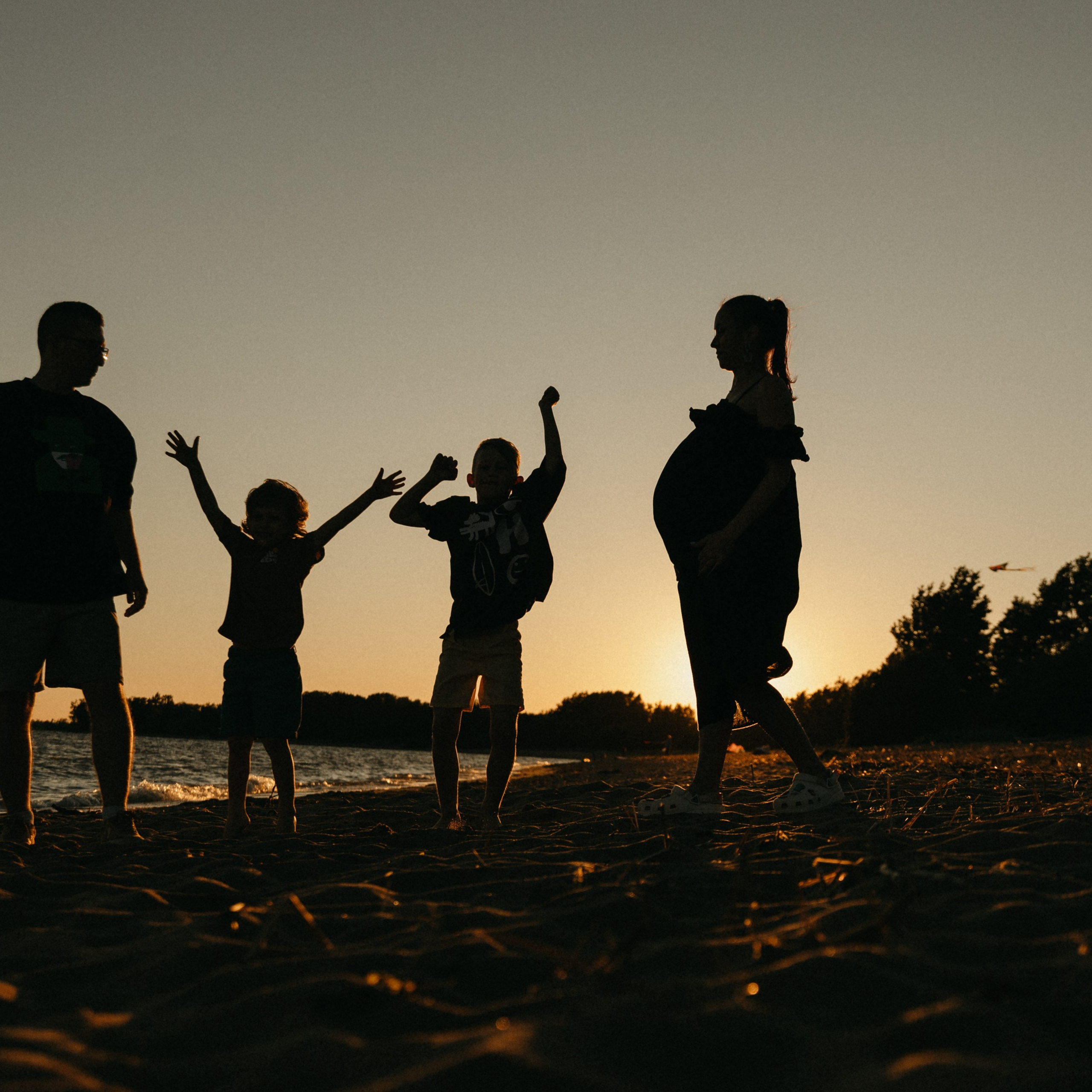 Арина, Миша, Тима, Сема