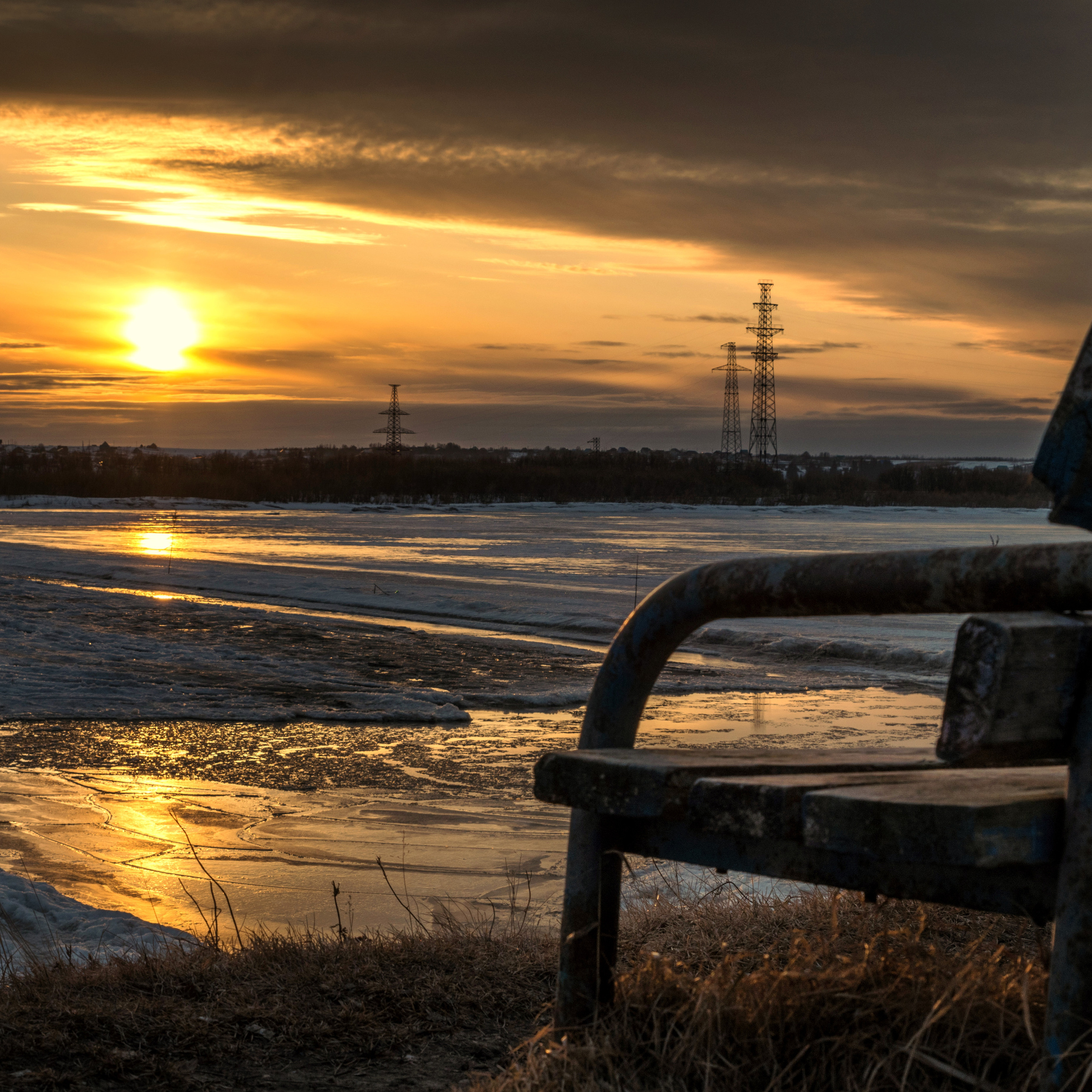 Деревенские закаты