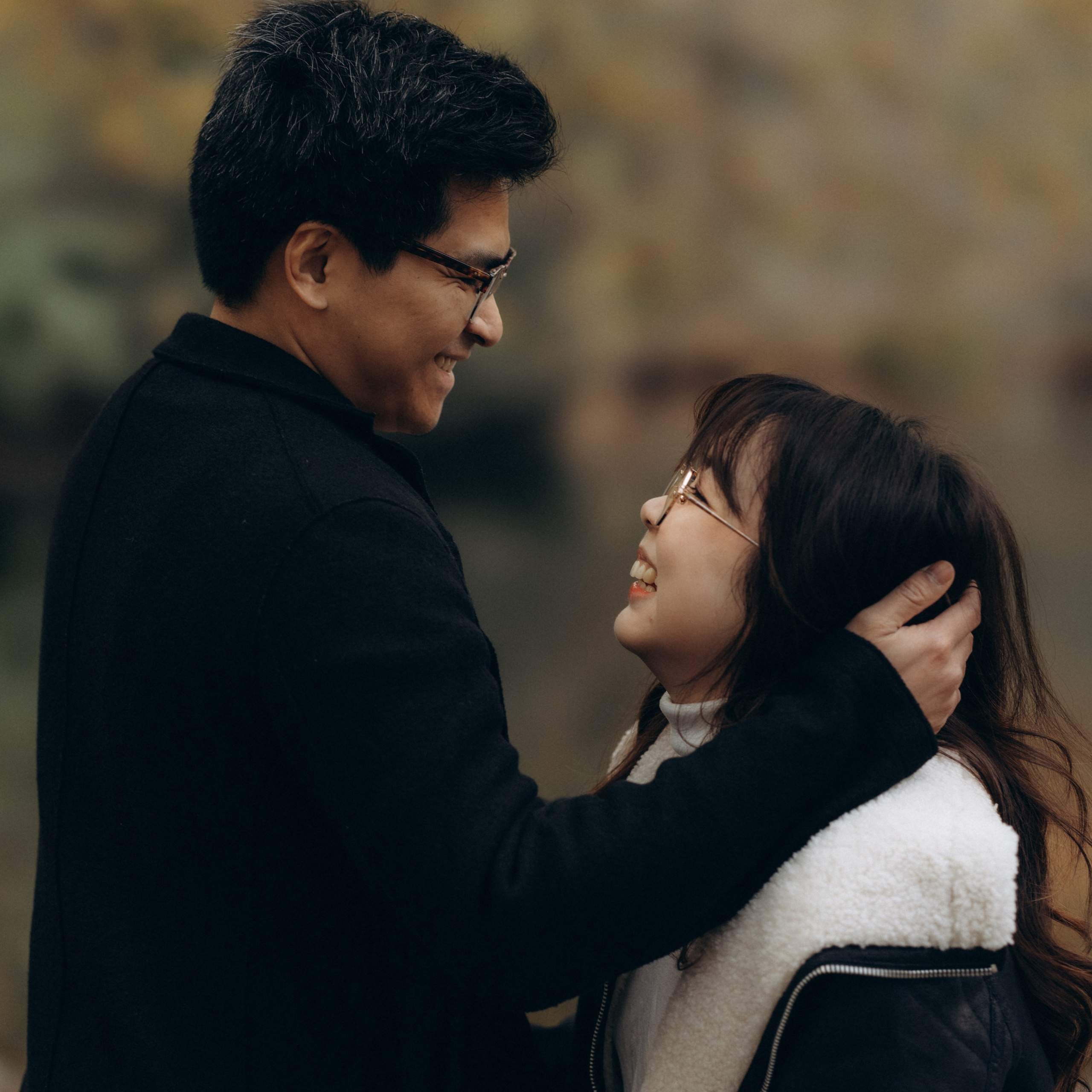 Love story in Tiergarten, Berlin