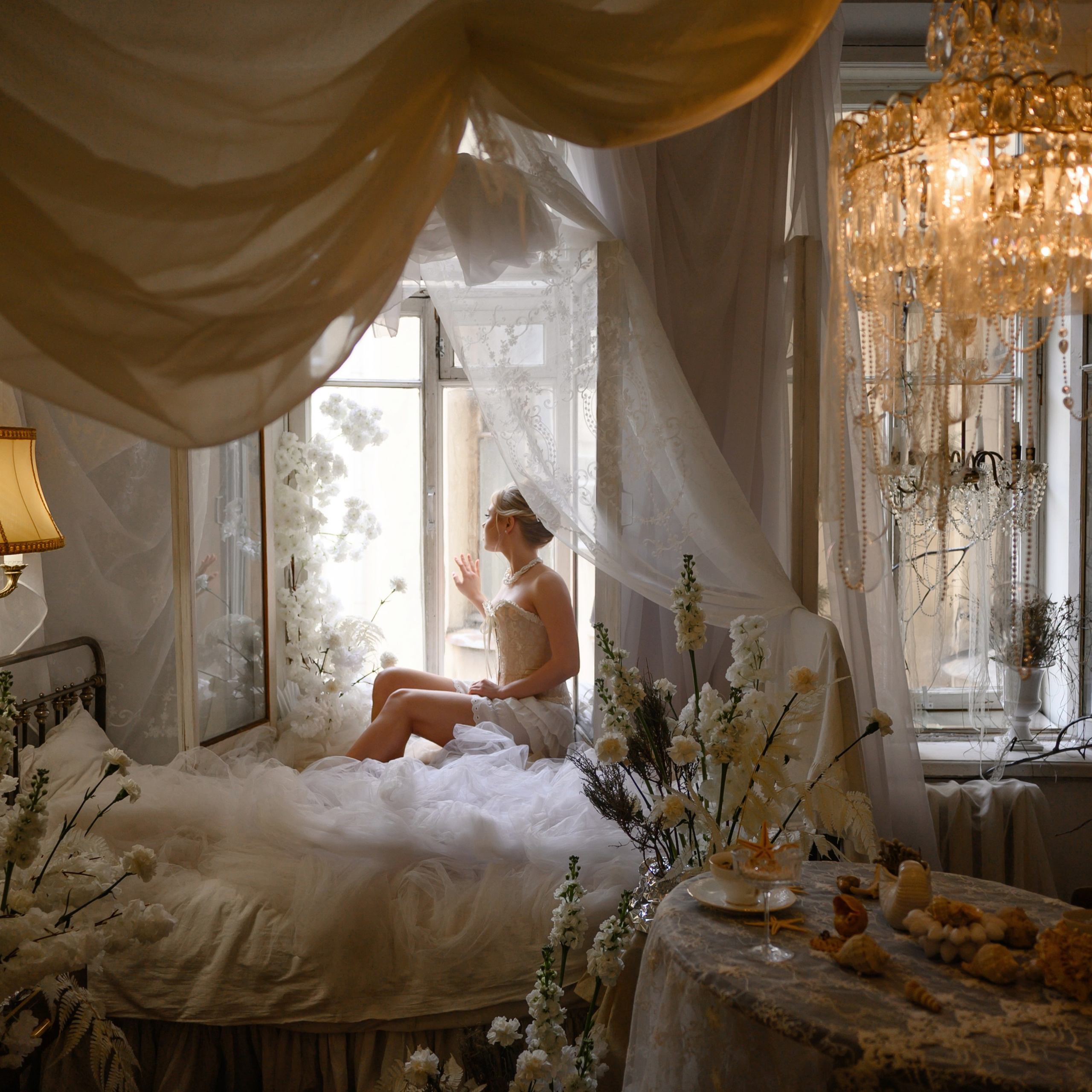Царство Морское. Будуарная Съемка Невесты
