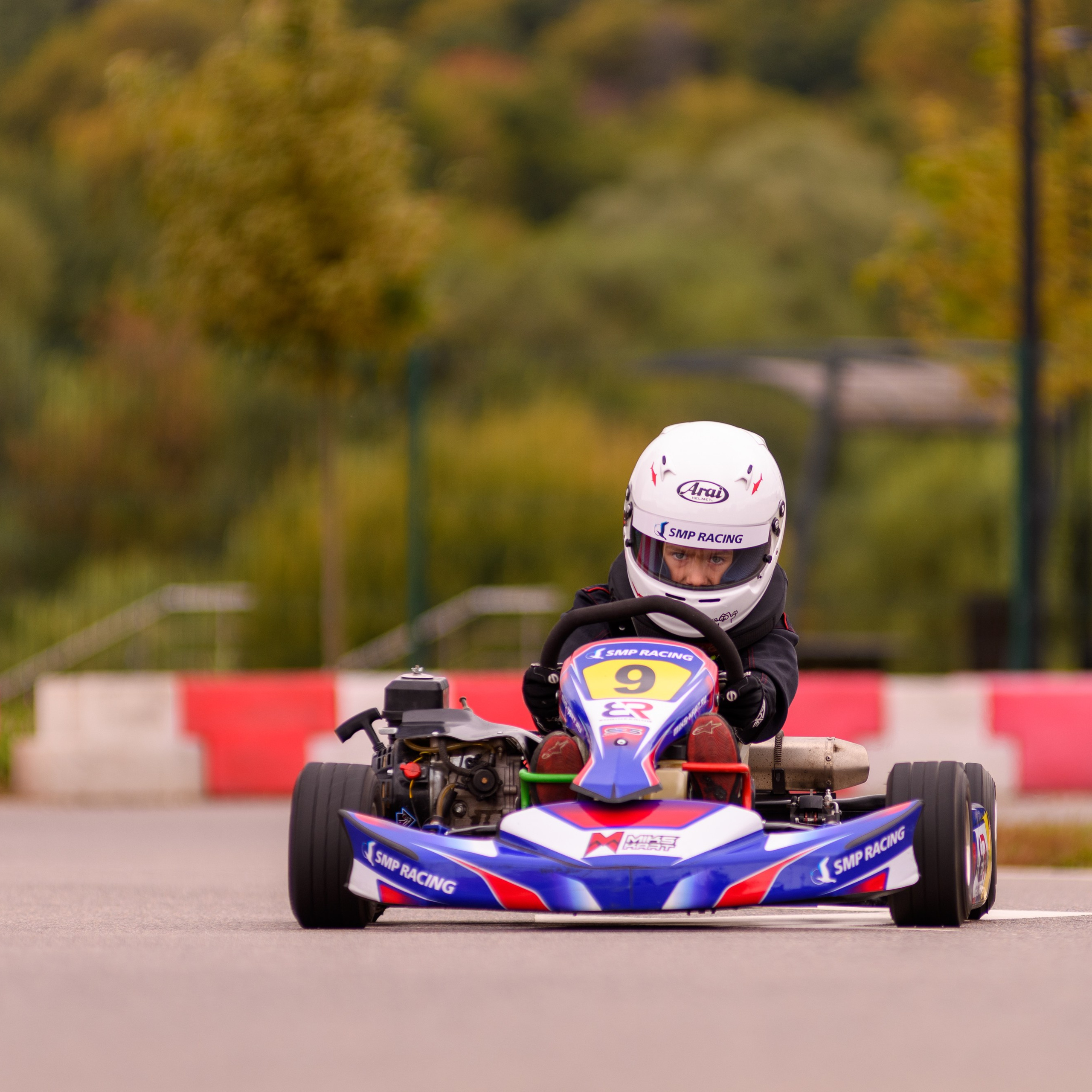 Картинг. Фотосъемка юных гонщиков.