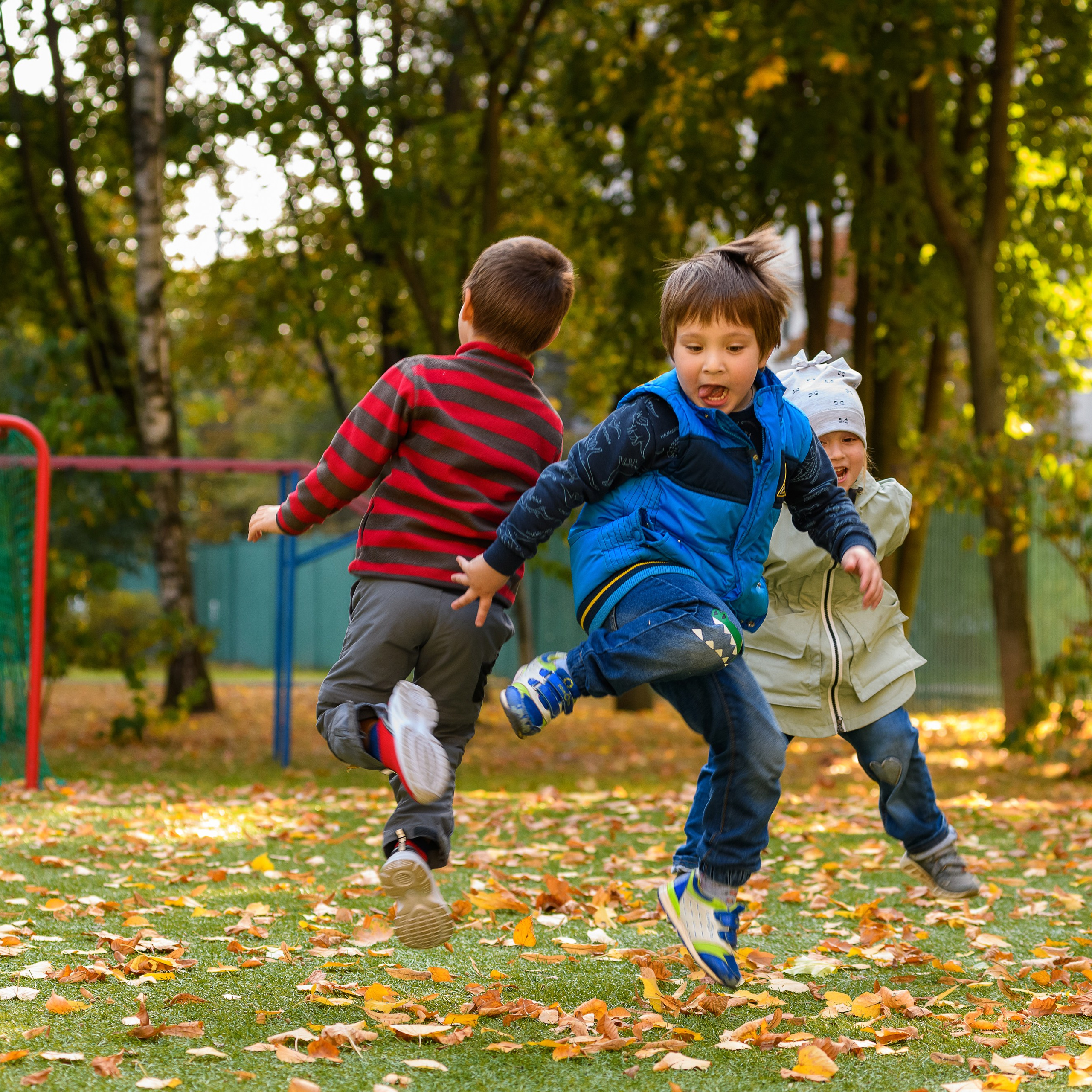 Детский сад. Фотосессия на прогулке.