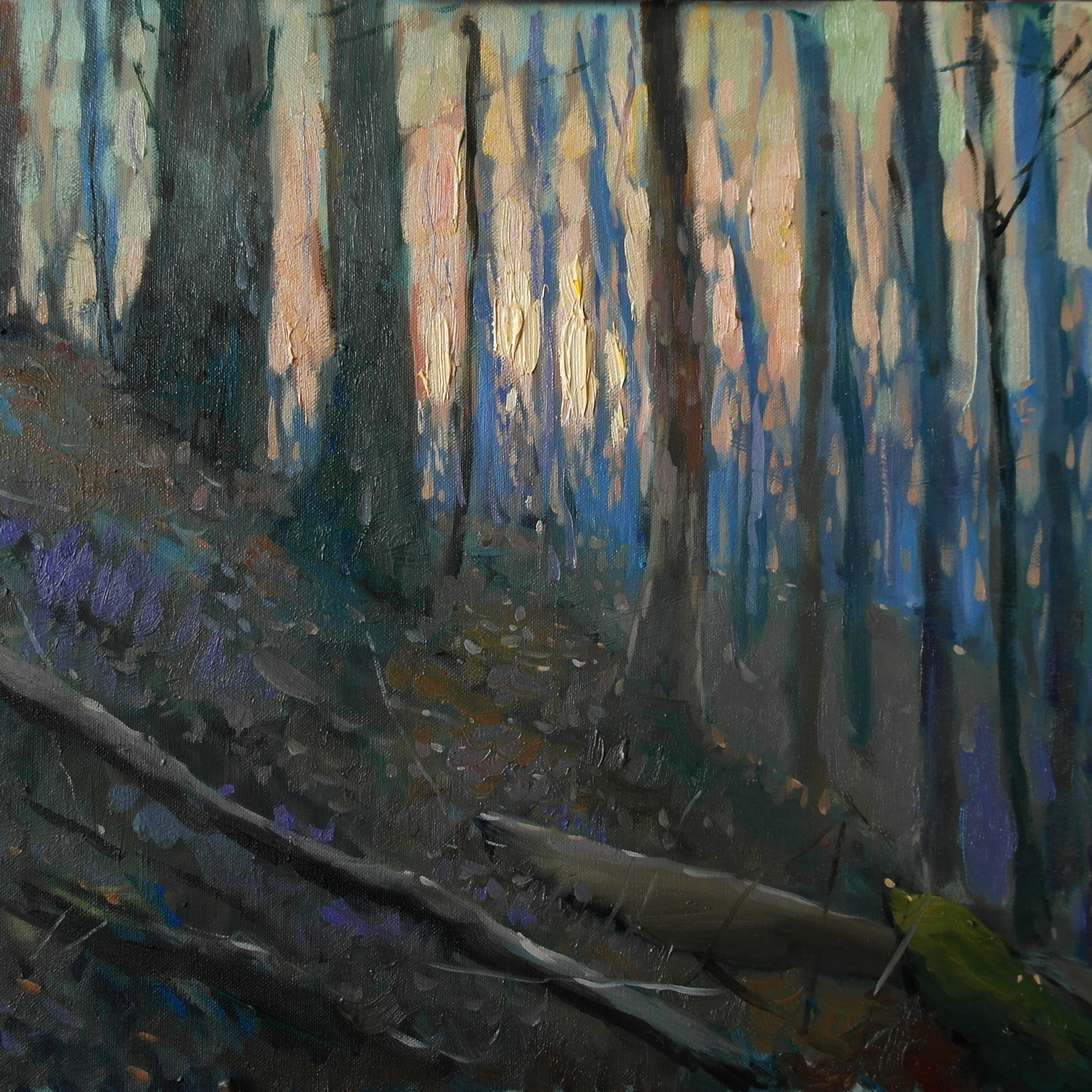 Вечереет - 40х60 холст масло