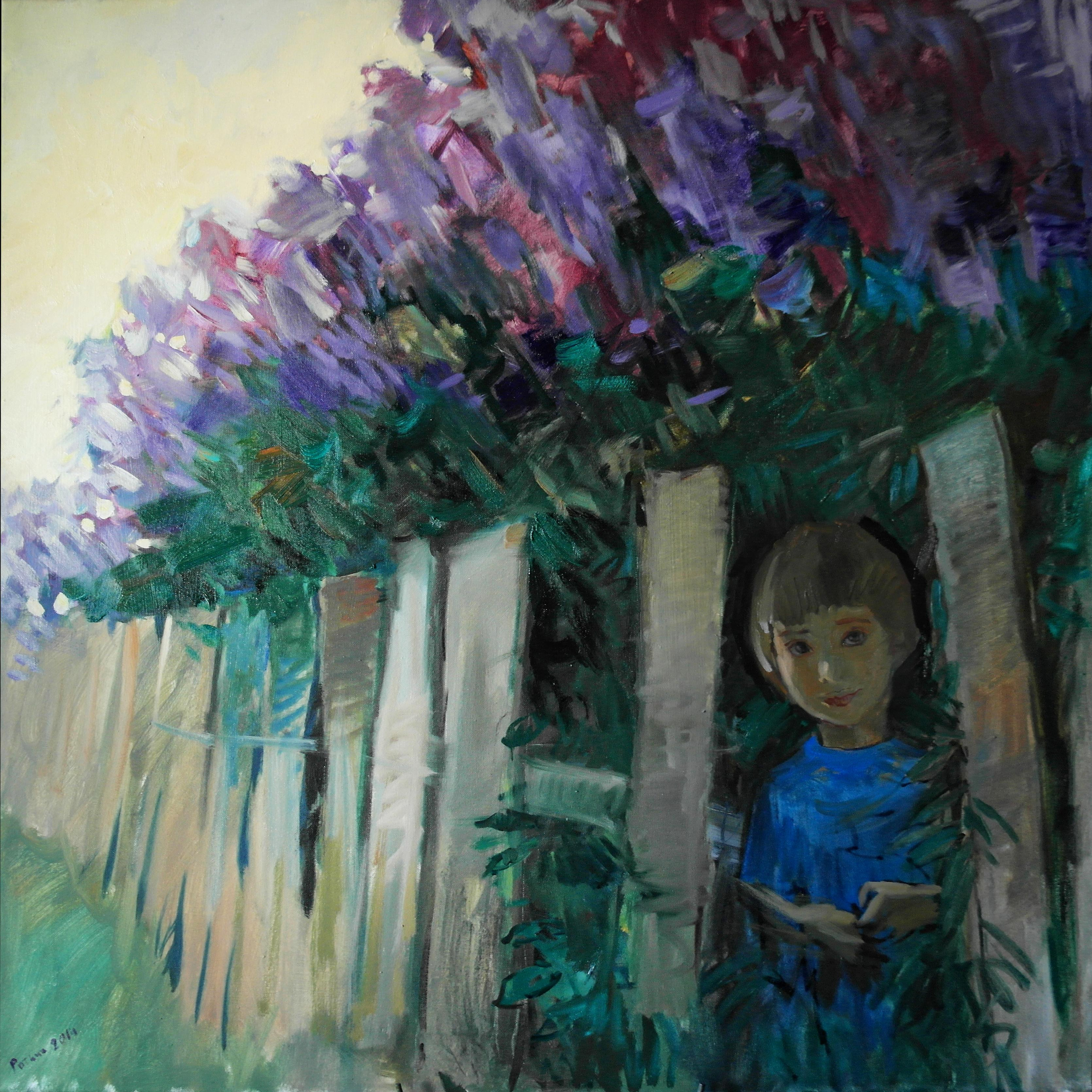 Сирень - 90х90см, холст, масло, Купить картину, современное искусство, заказать портрет, портрет в подарок, портрет с натуры, позировать художнику, обнаженный портрет, Заказать портрет, портрет в подарок, портрет маслом, Живопись маслом, новые работы Сергея Ратчина, живопись, современное искусство, работы художника, 