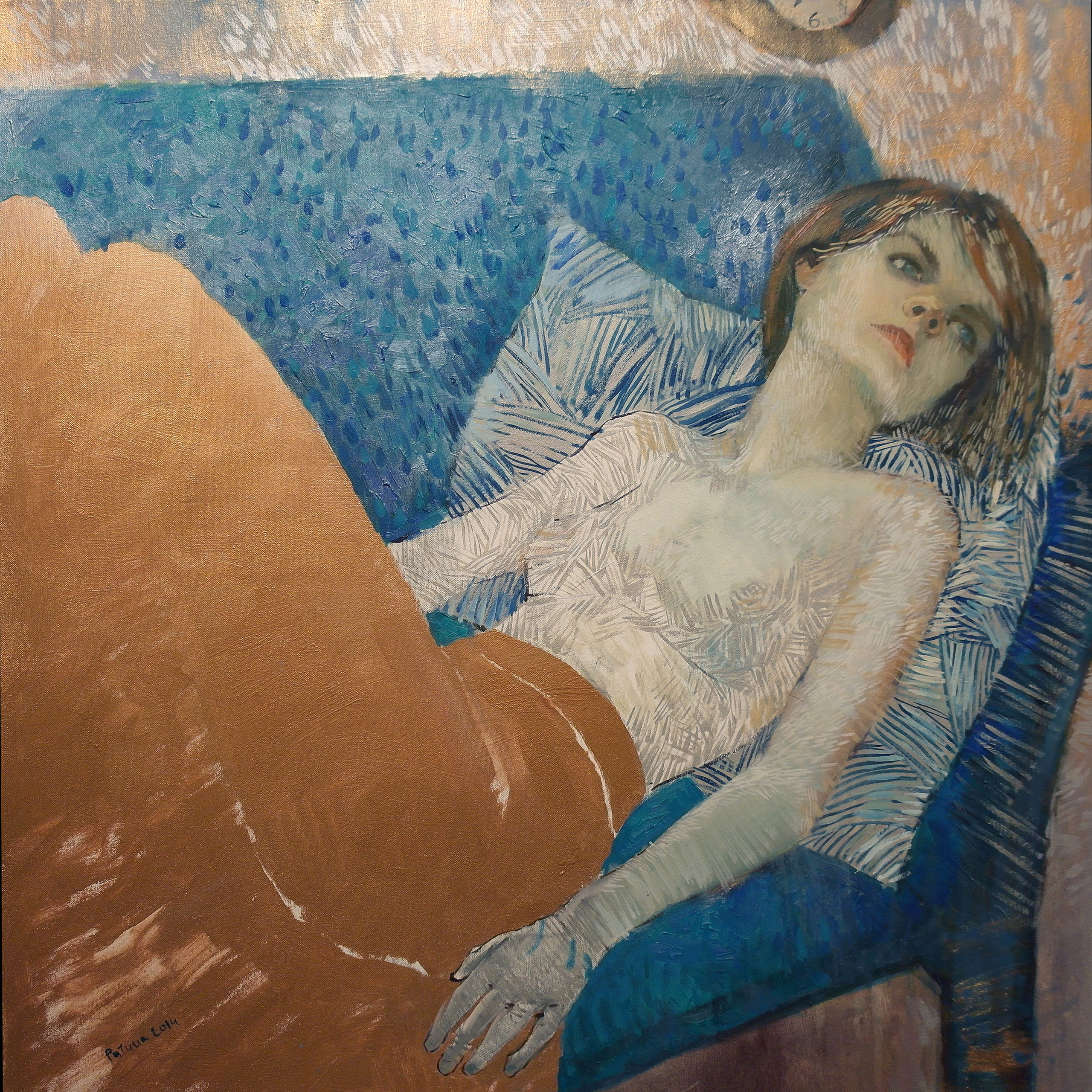 Лень - 80х80см холст, масло, акрил. смертный грех Лень, Купить картину, современное искусство, заказать портрет, портрет в подарок, портрет с натуры, позировать художнику, обнаженный портрет, Заказать портрет, портрет в подарок, портрет маслом, Живопись маслом, новые работы Сергея Ратчина, живопись, современное искусство, работы художника, купить холсты известного автора, известный художник, лучший пейзажист, Открытие выставки Cube.moscow, kupol gallery, Полина Гагарина, Гагарина покупает картины, звезды покупают картины, современное искусство в подарок, картина над диваном, искусство 