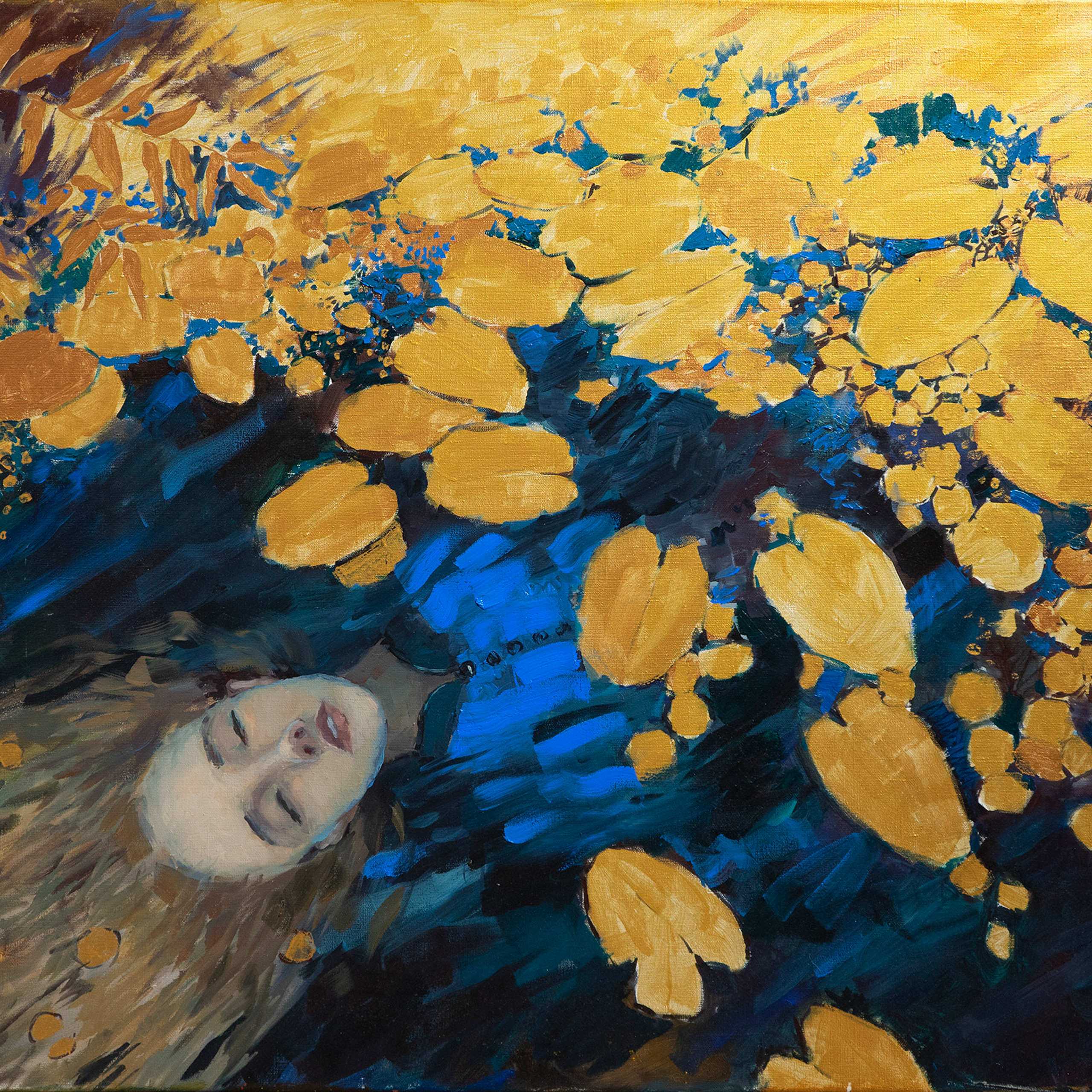 После грозы - 70х80см, холст, масло, акрил. Островский, Гроза, Екатерина.