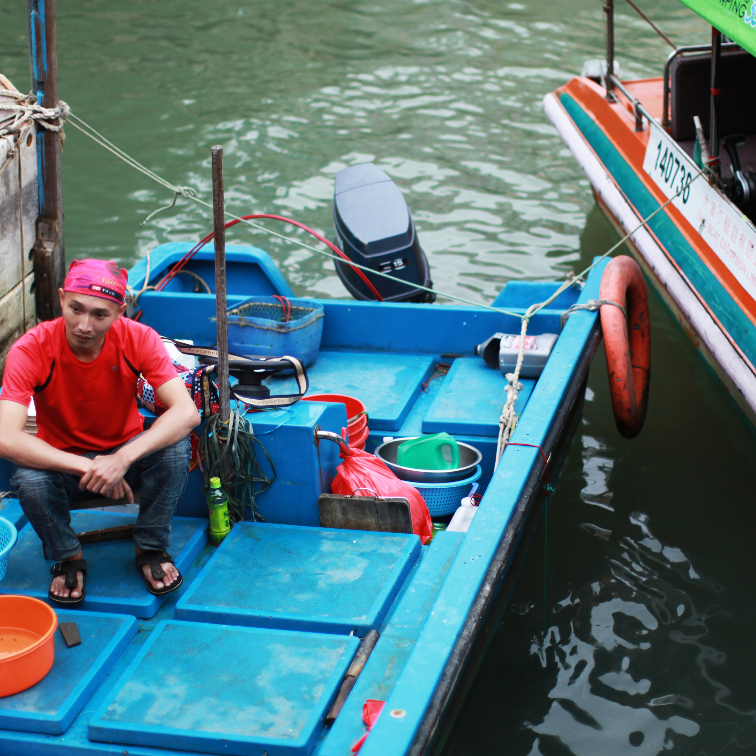 Деревня рядом с Nong Ping Big Buddha / 2017