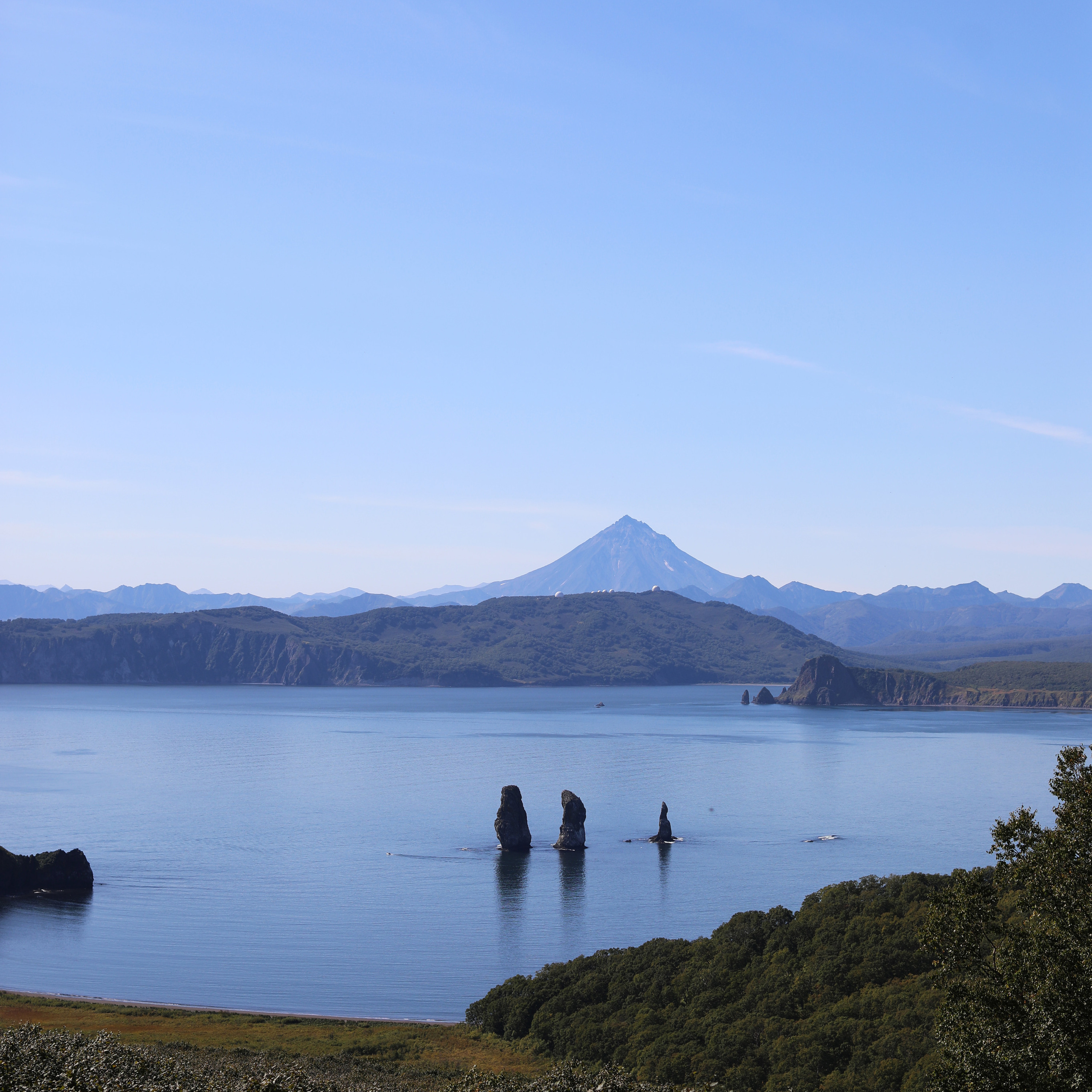 Камчатка. Три брата