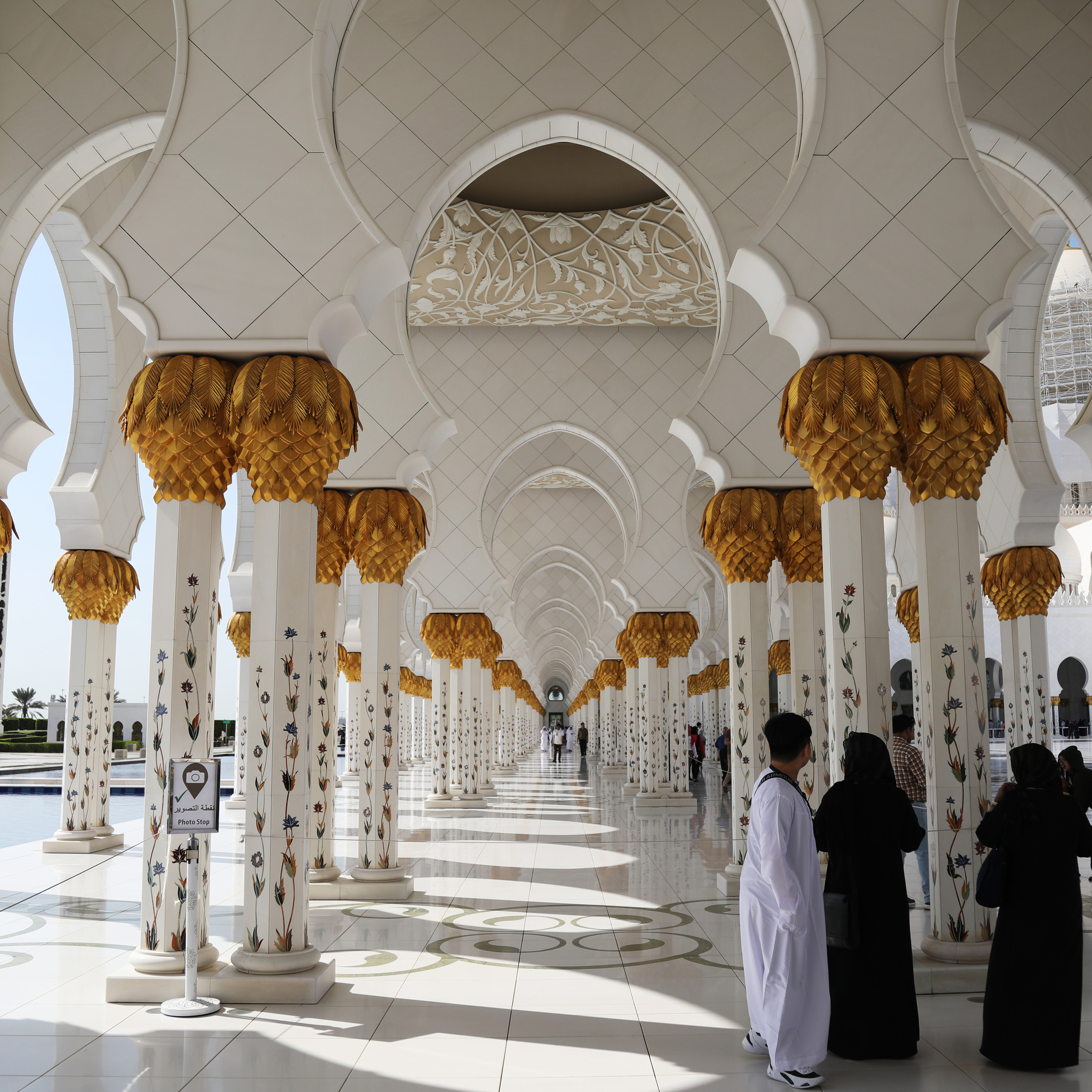 Абу Даби. Мечеть Шейха Зайда