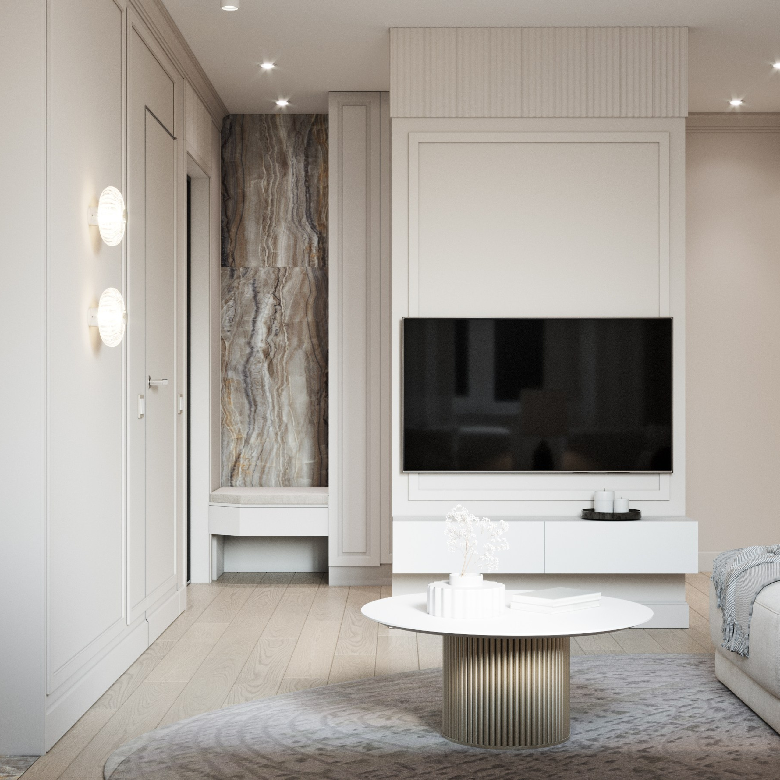 Двухкомнатная квартира. Дизайнер интерьера Санкт-Петербург I Дегтярева Елизавета