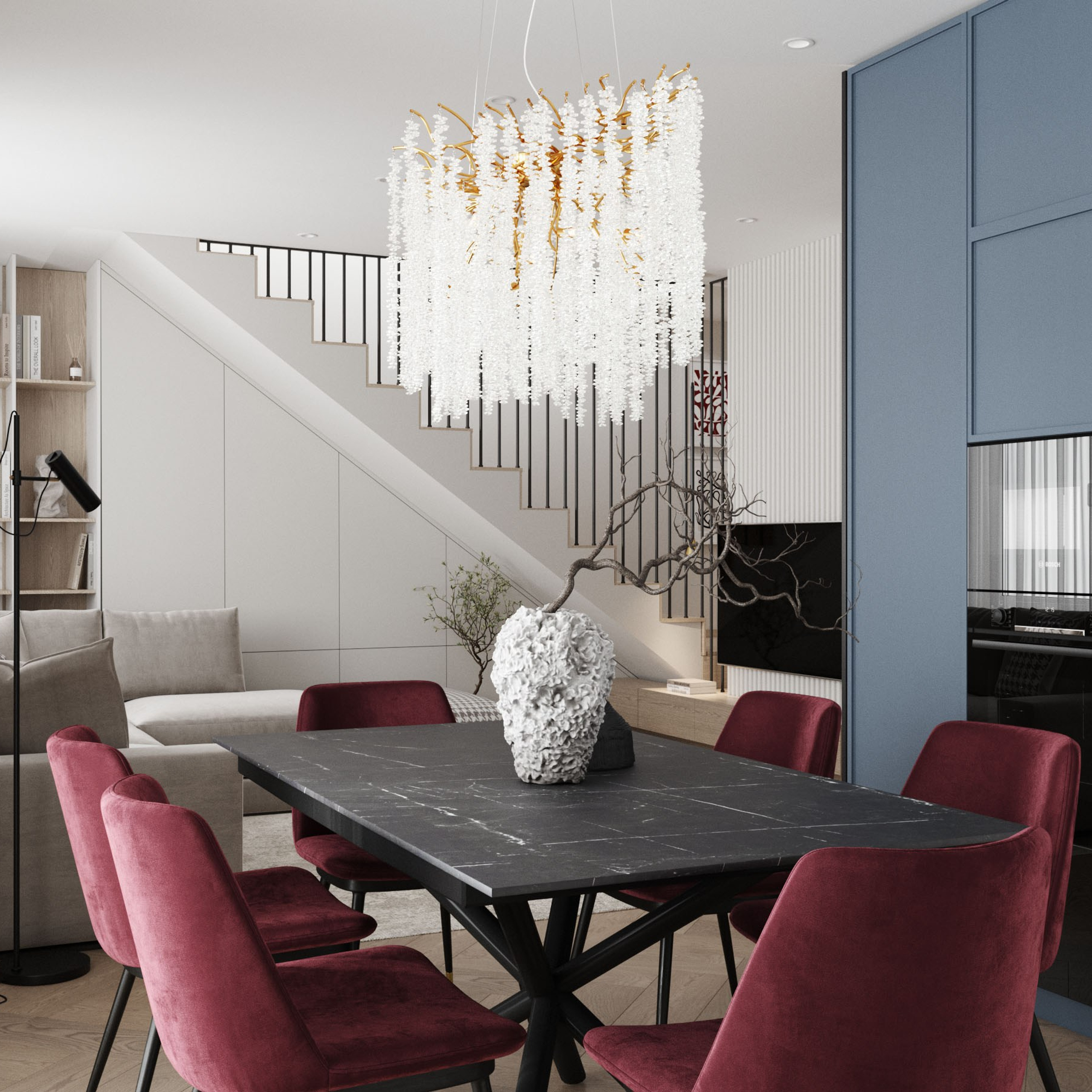 Двухуровневая квартира. Дизайнер интерьера Санкт-Петербург I Дегтярева Елизавета