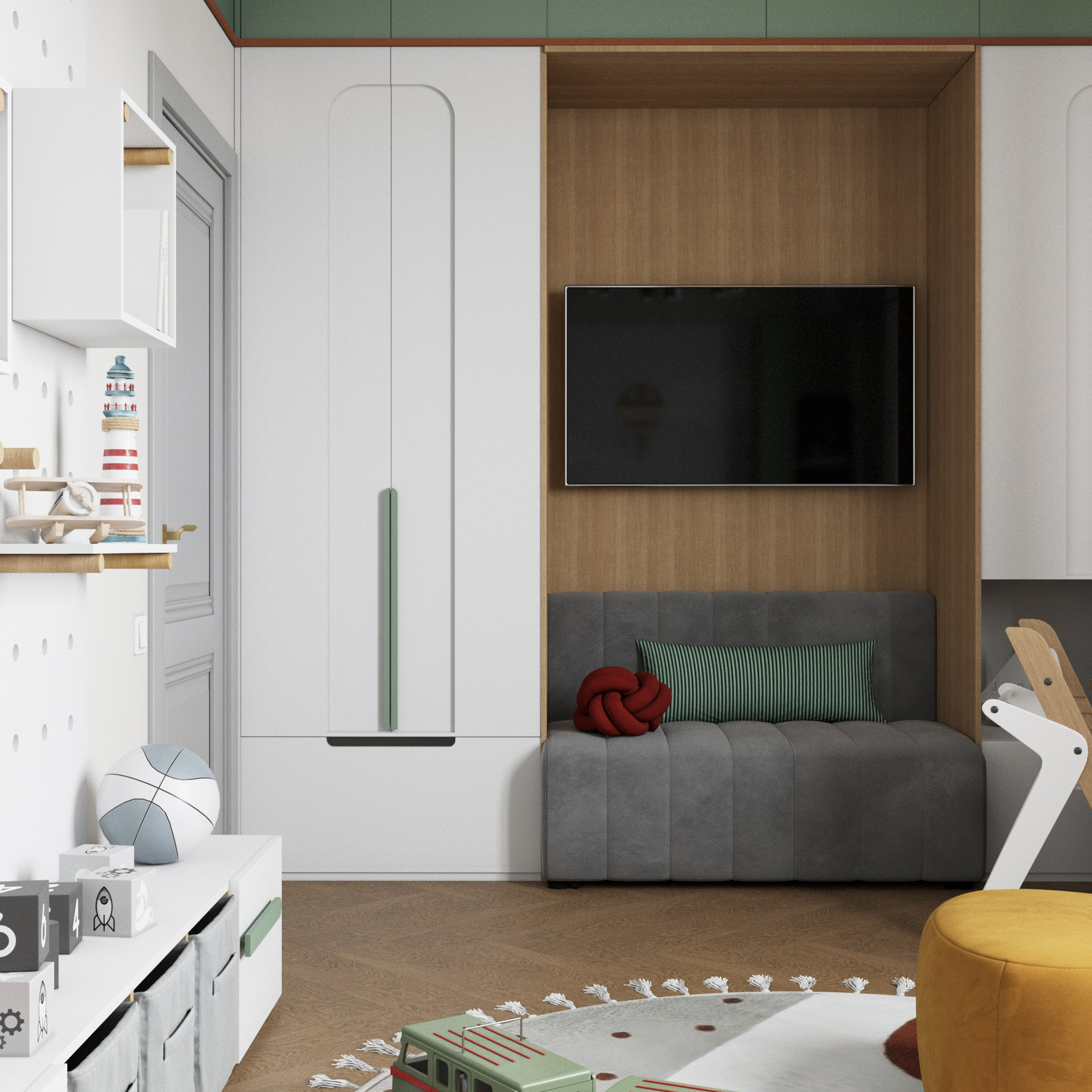 Детская для мальчика. Дизайнер интерьера Санкт-Петербург I Дегтярева Елизавета