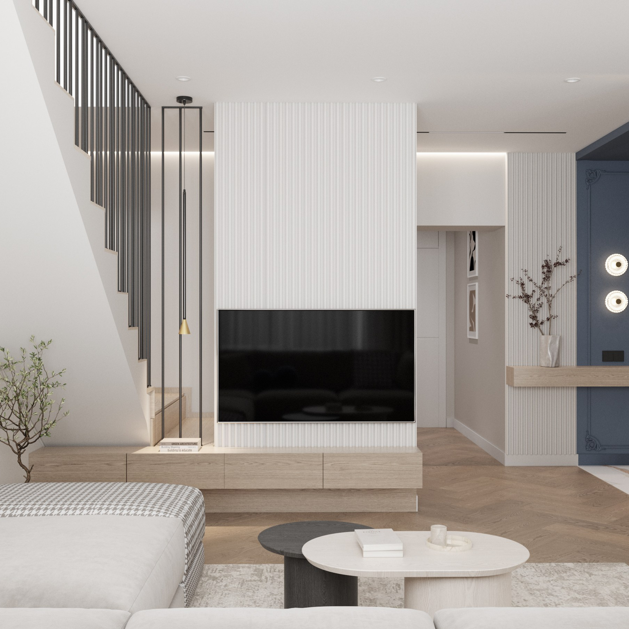 Двухуровневая квартира. Дизайнер интерьера Санкт-Петербург I Дегтярева Елизавета