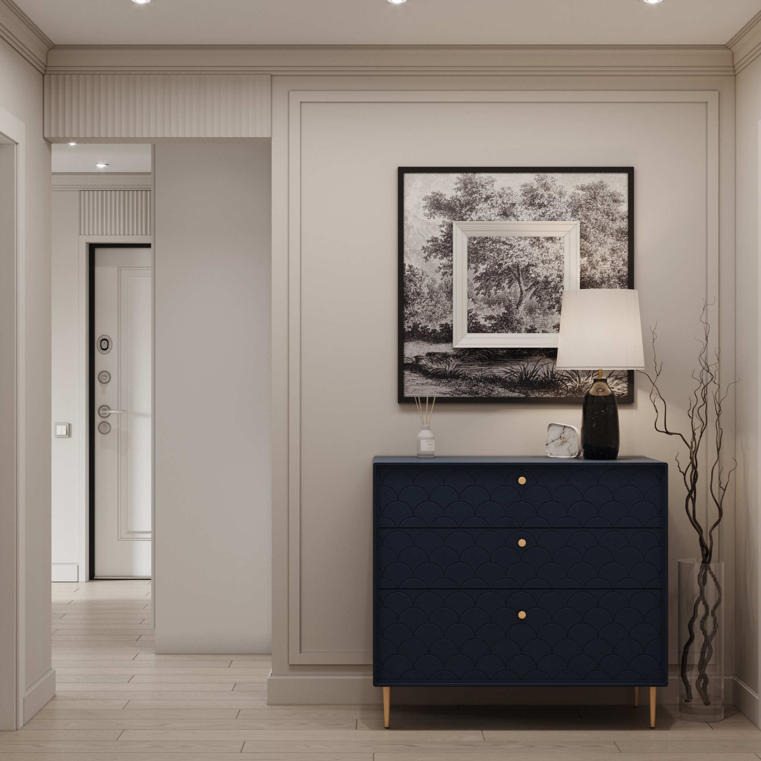 Двухкомнатная квартира. Дизайнер интерьера Санкт-Петербург I Дегтярева Елизавета