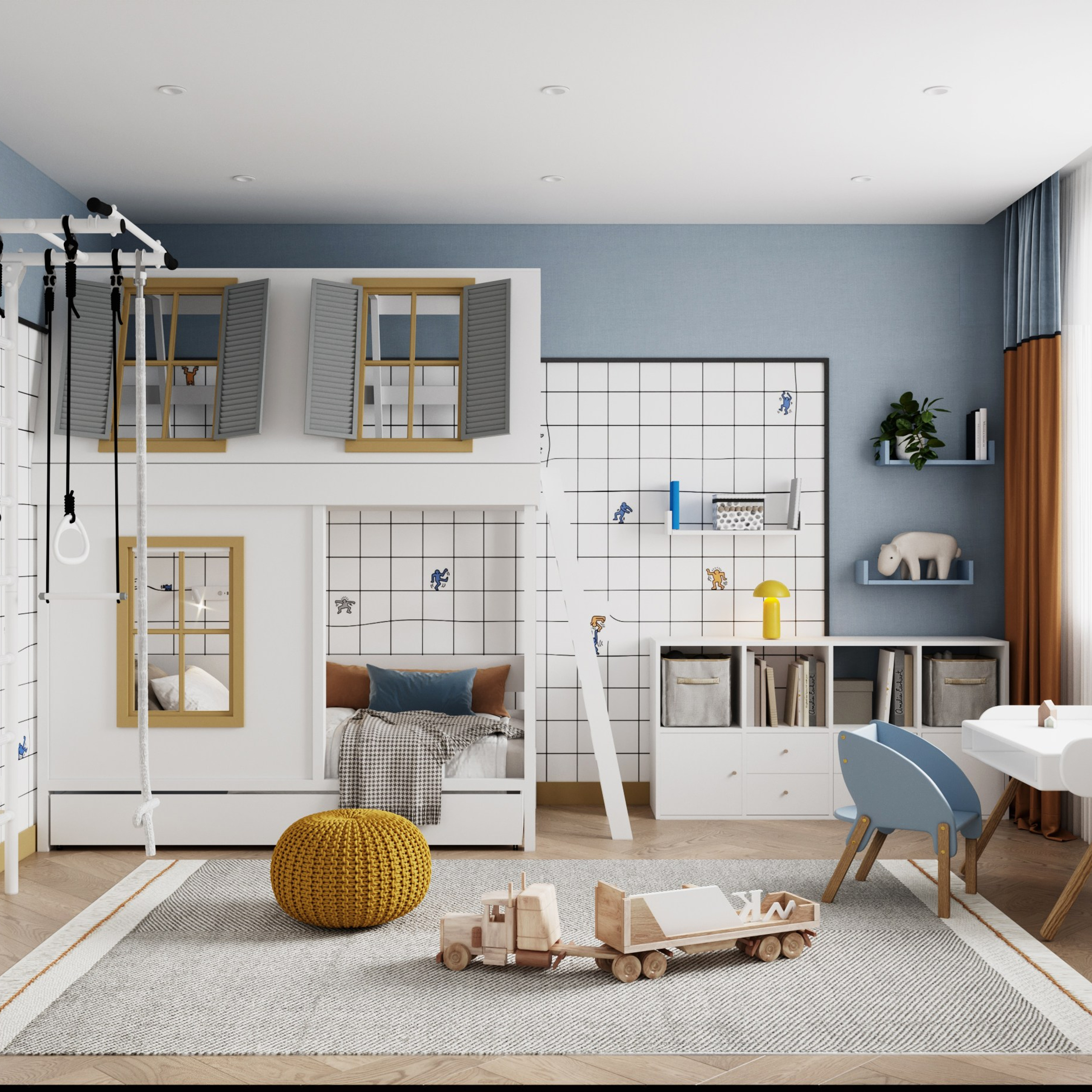 Двухуровневая квартира. Дизайнер интерьера Санкт-Петербург I Дегтярева Елизавета