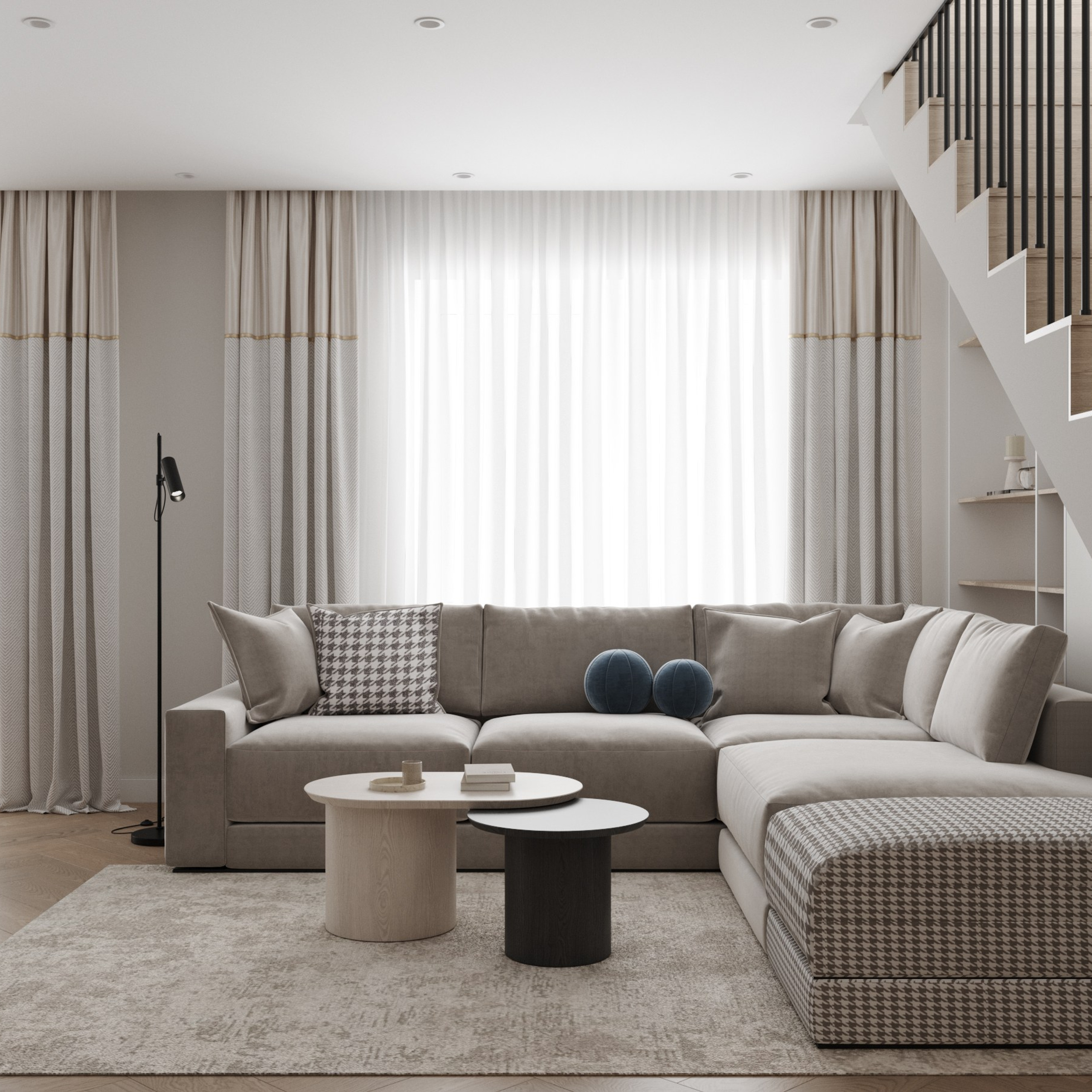 Двухуровневая квартира. Дизайнер интерьера Санкт-Петербург I Дегтярева Елизавета