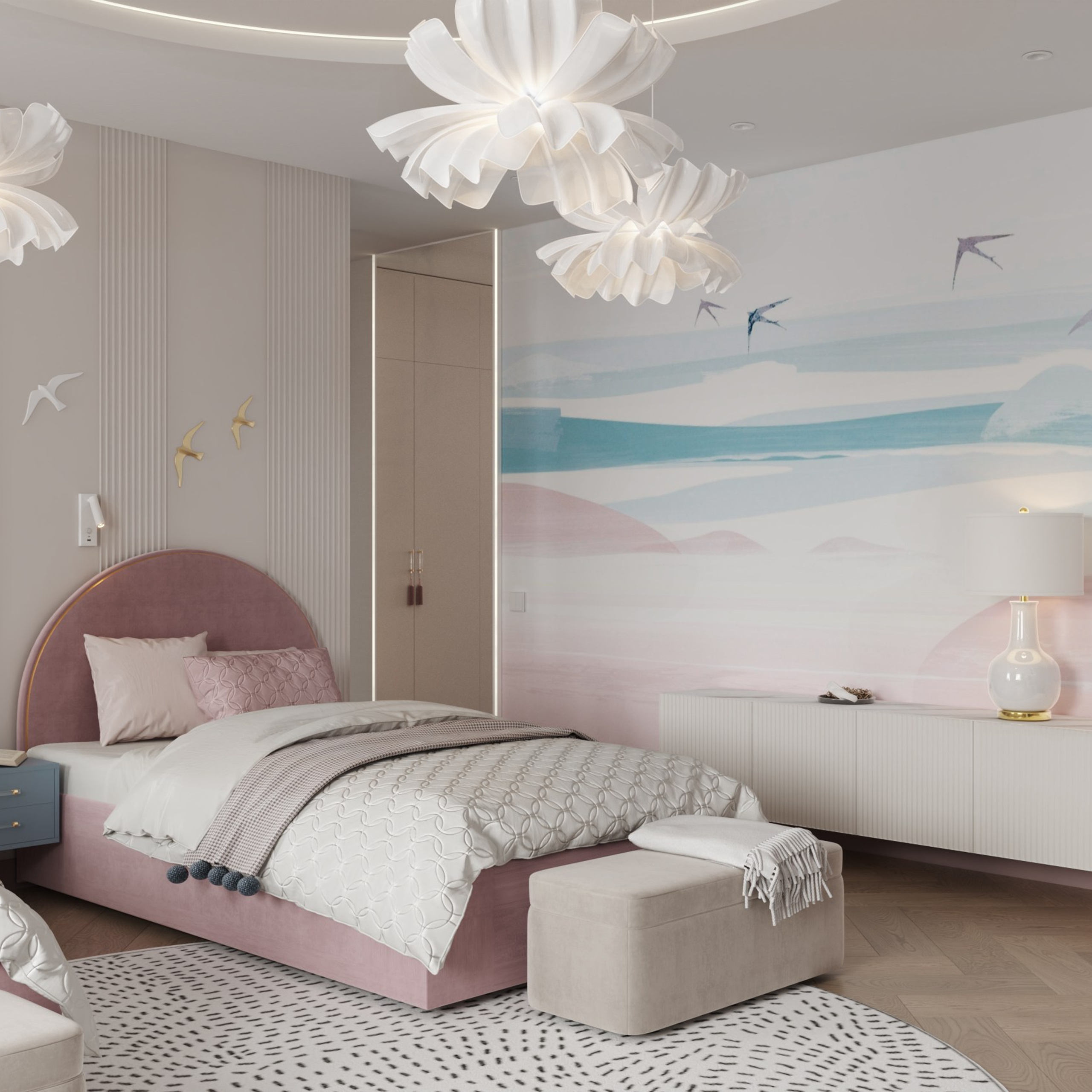 Двухуровневая квартира. Дизайнер интерьера Санкт-Петербург I Дегтярева Елизавета