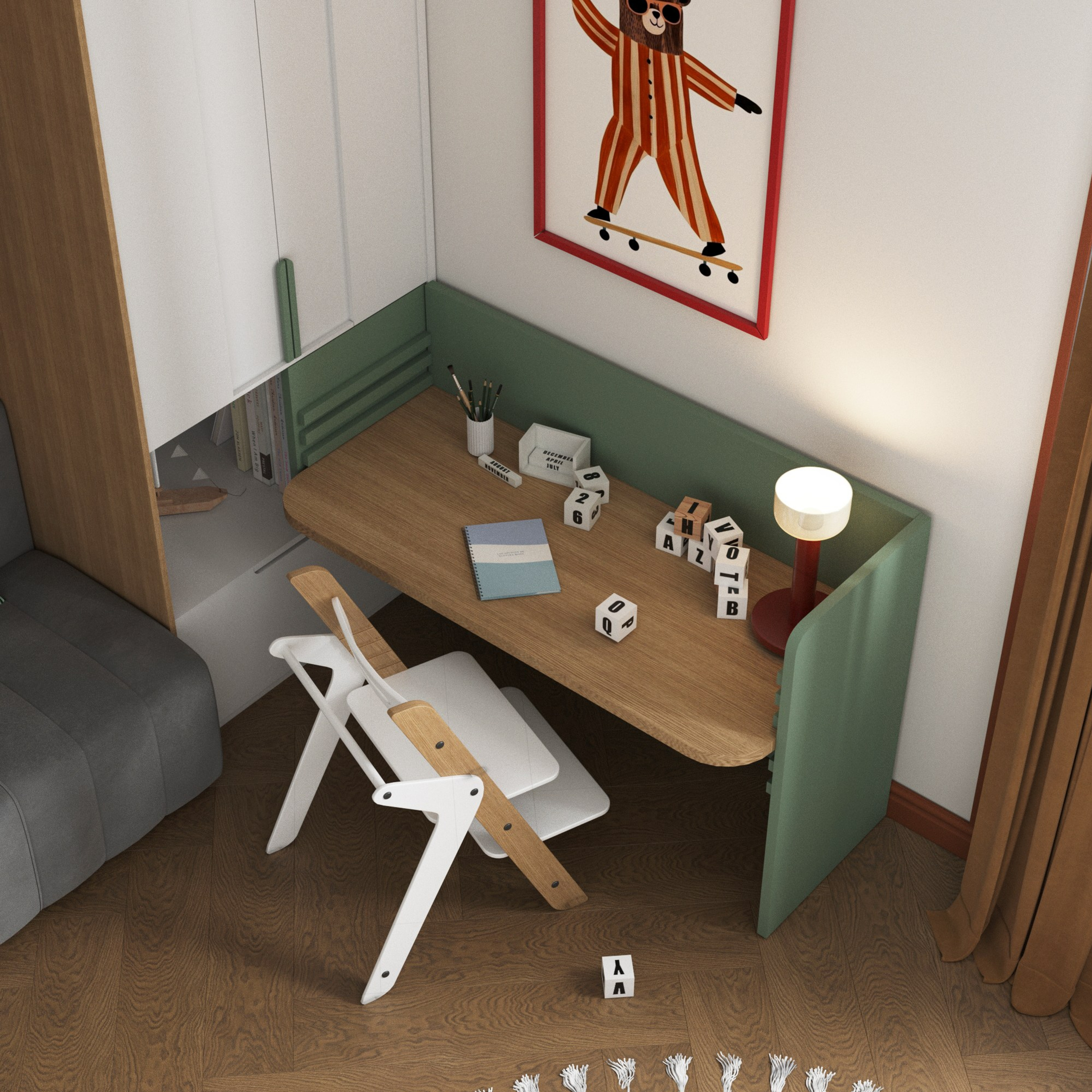 Детская для мальчика. Дизайнер интерьера Санкт-Петербург I Дегтярева Елизавета