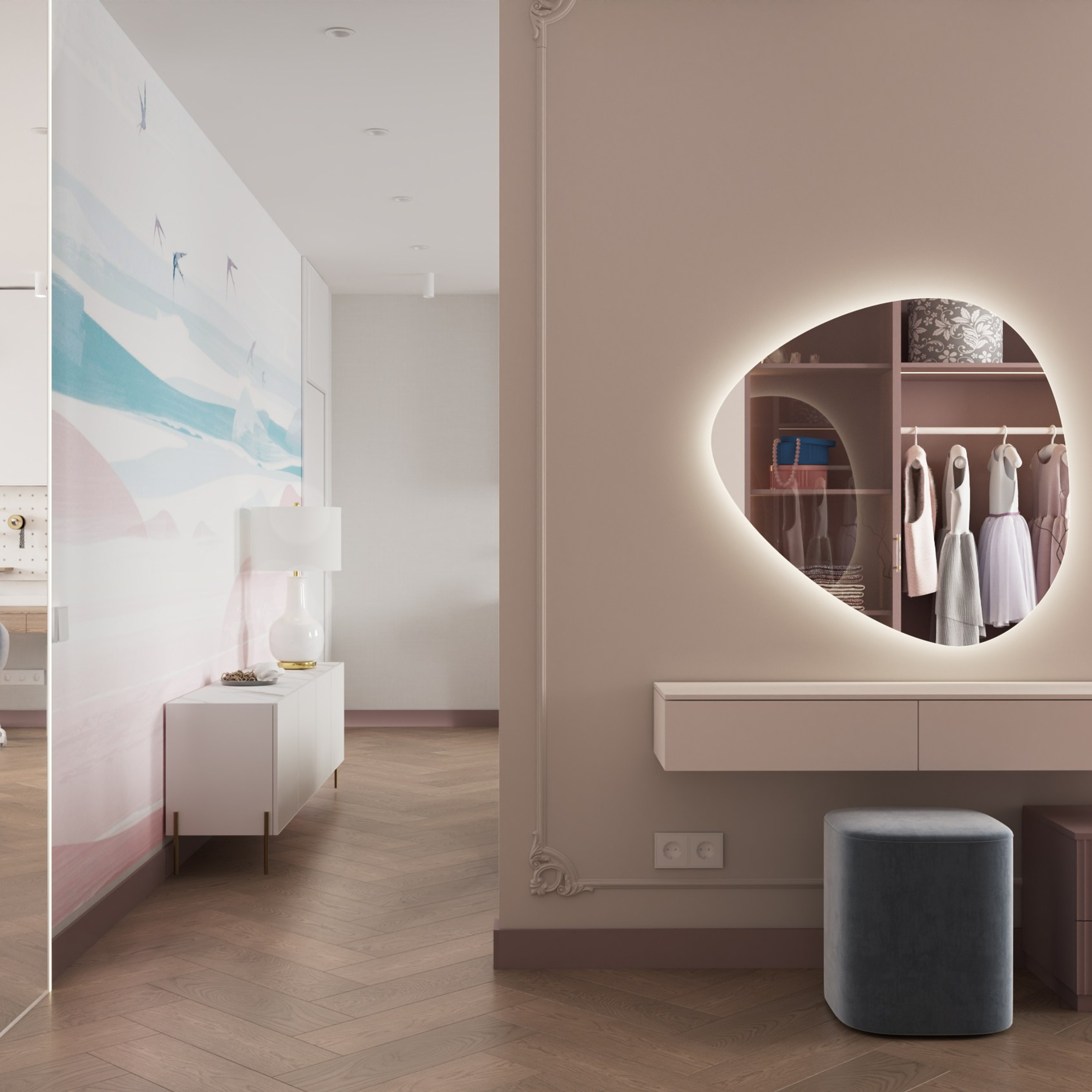 Двухуровневая квартира. Дизайнер интерьера Санкт-Петербург I Дегтярева Елизавета