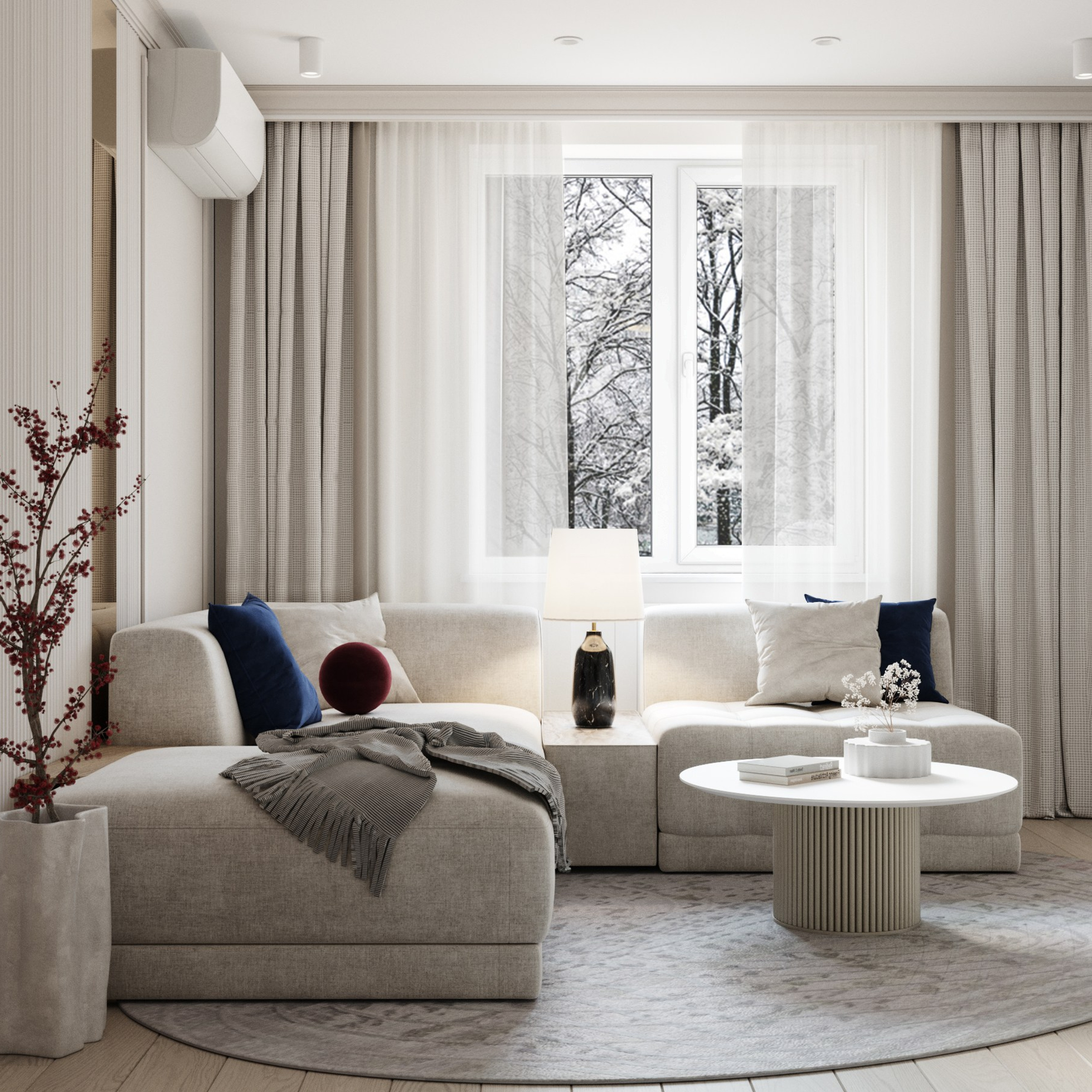 Двухкомнатная квартира. Дизайнер интерьера Санкт-Петербург I Дегтярева Елизавета