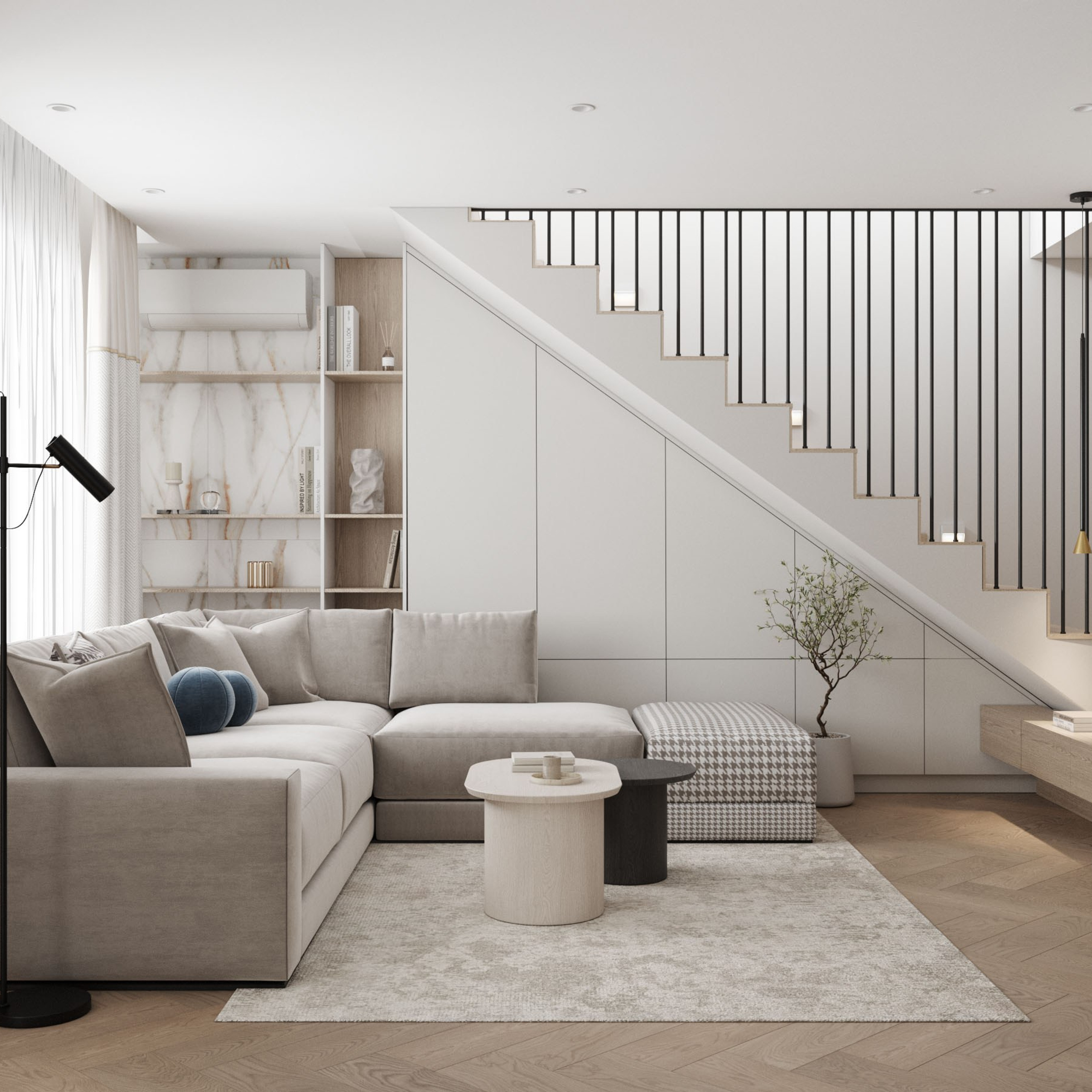 Двухуровневая квартира. Дизайнер интерьера Санкт-Петербург I Дегтярева Елизавета