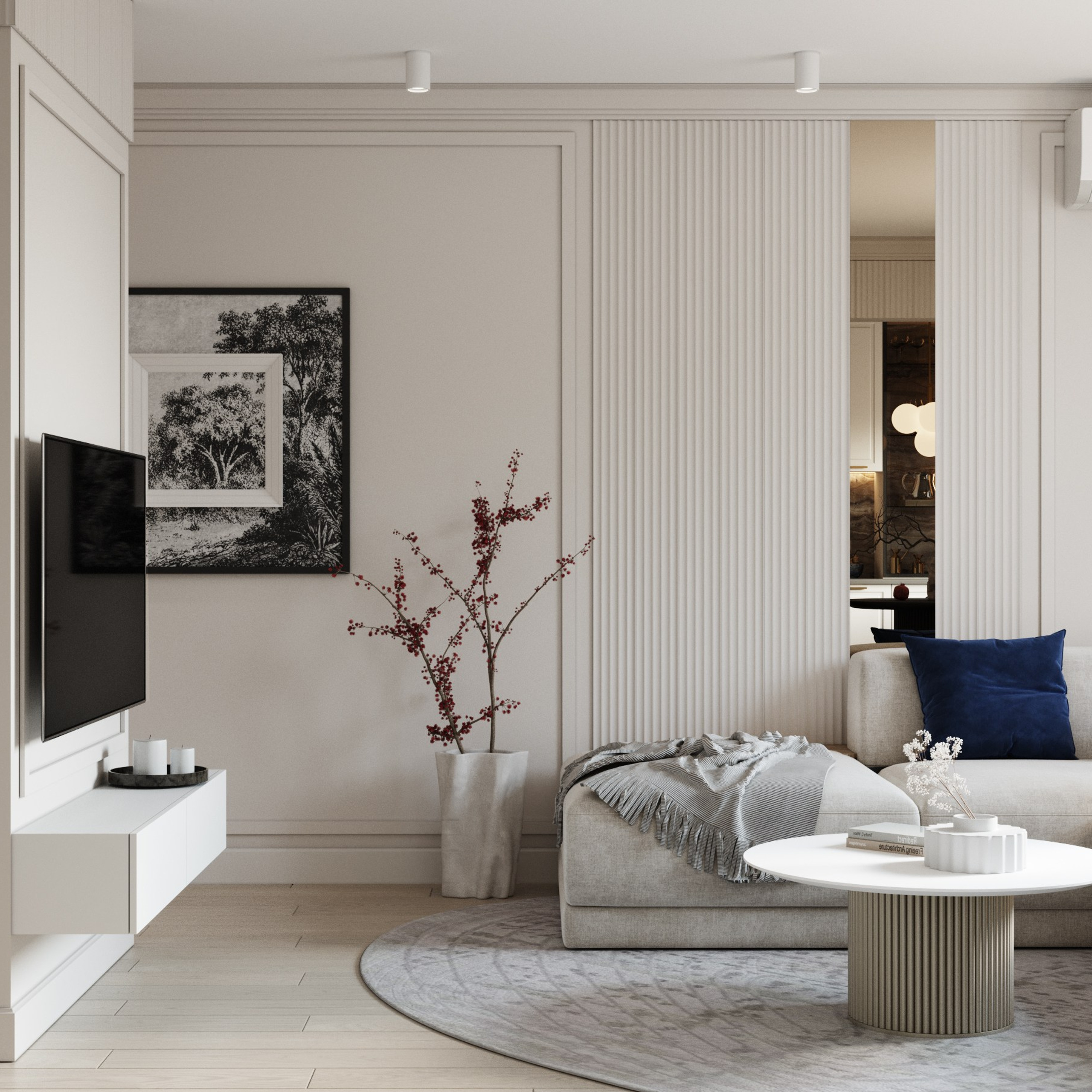 Двухкомнатная квартира. Дизайнер интерьера Санкт-Петербург I Дегтярева Елизавета