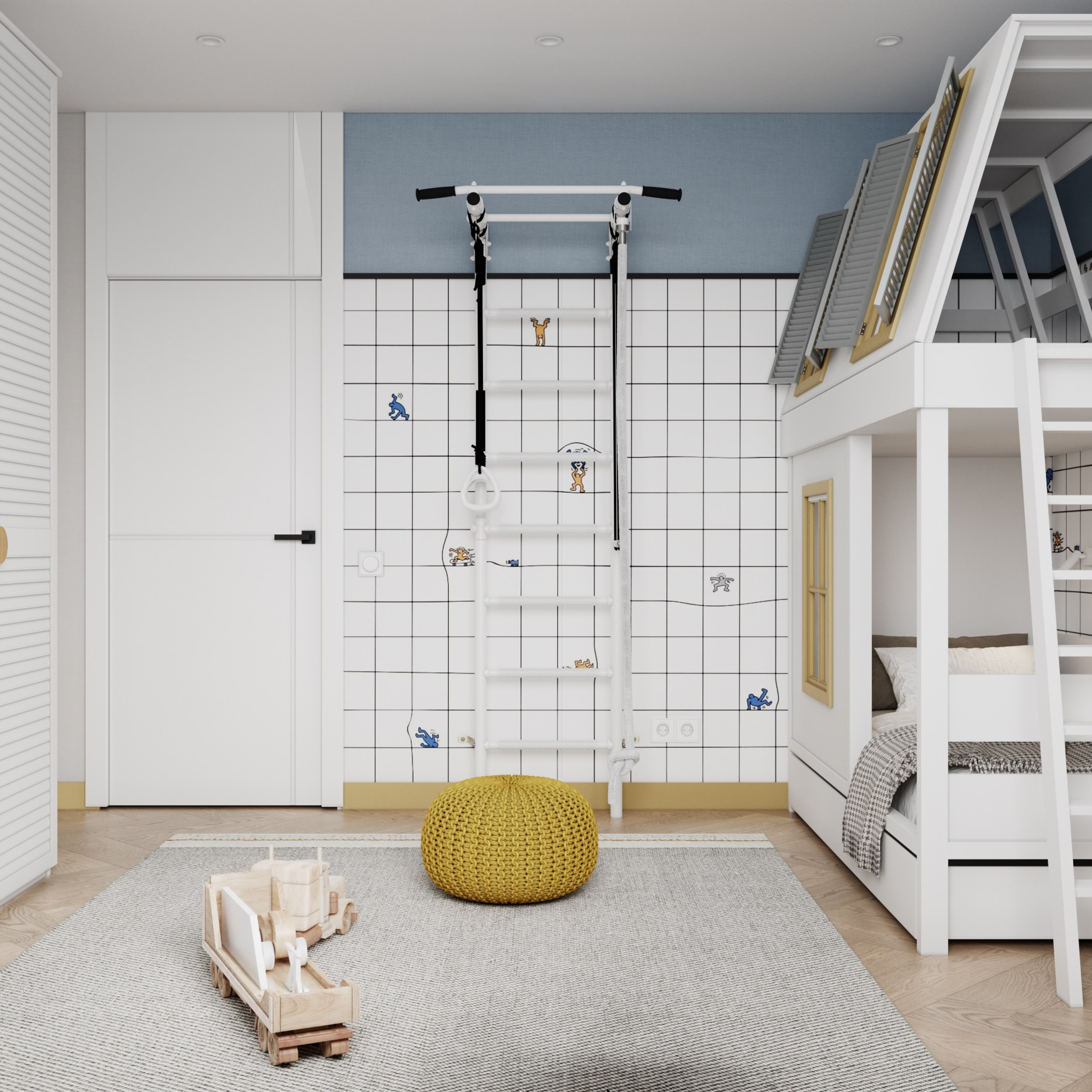 Двухуровневая квартира. Дизайнер интерьера Санкт-Петербург I Дегтярева Елизавета