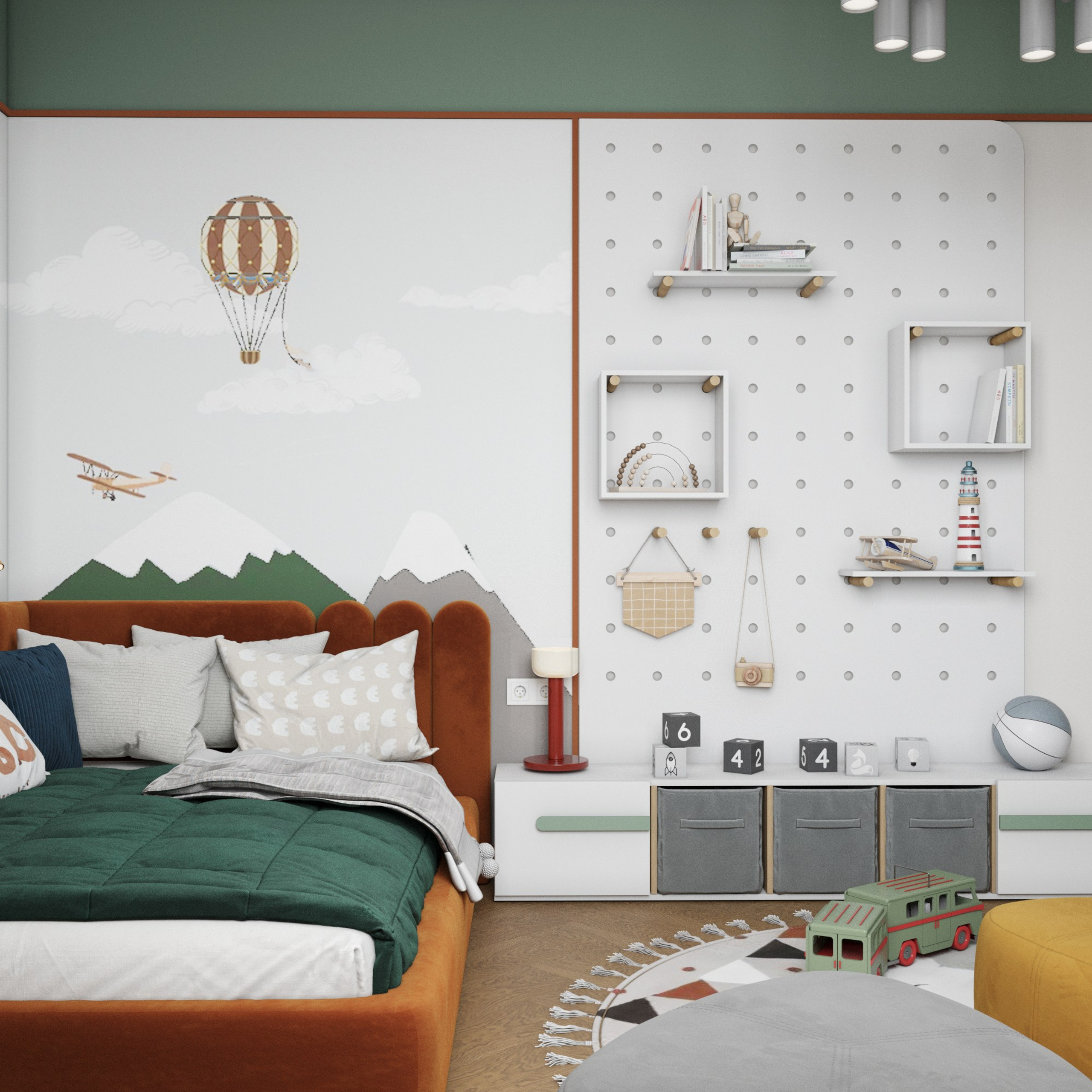 Детская для мальчика. Дизайнер интерьера Санкт-Петербург I Дегтярева Елизавета