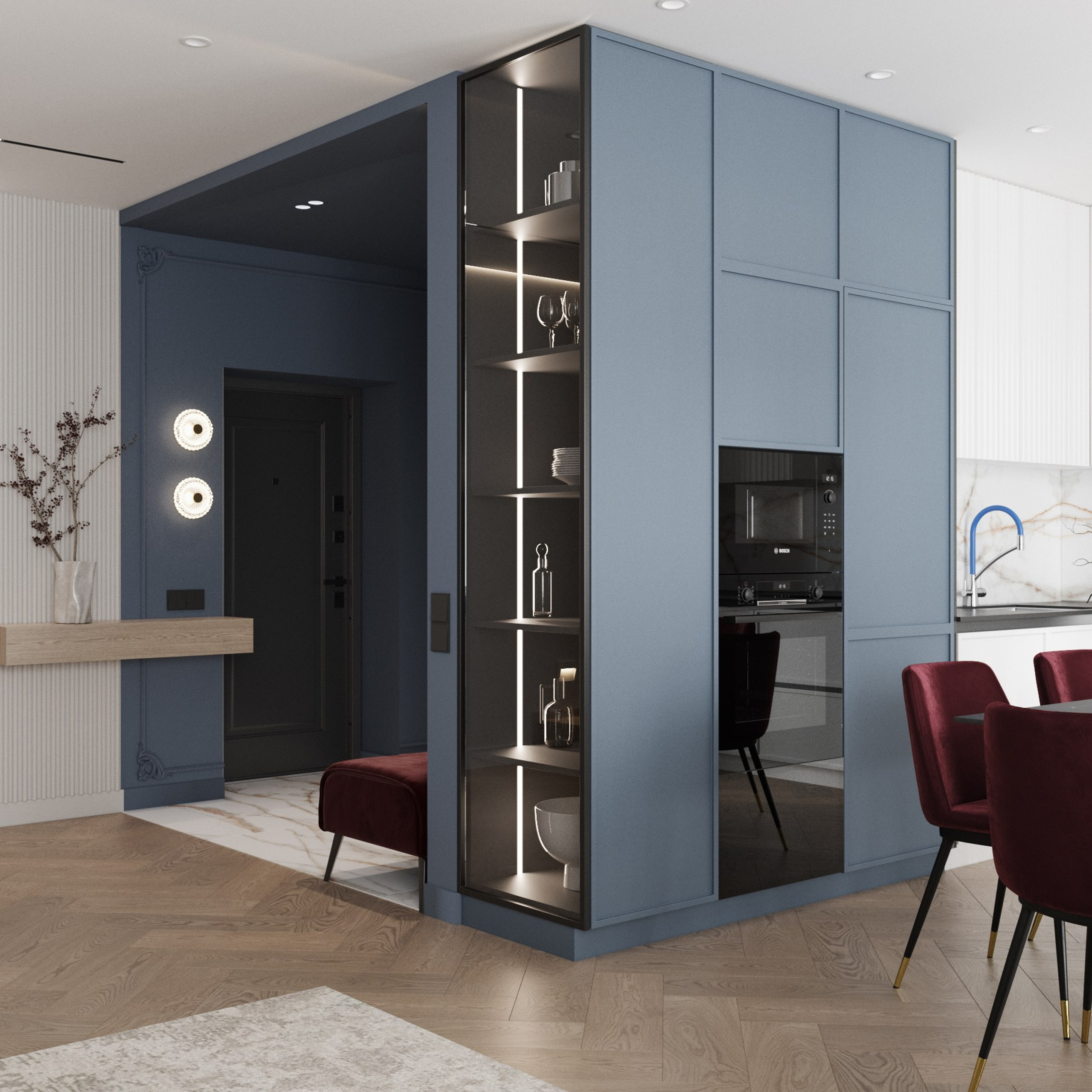 Двухуровневая квартира. Дизайнер интерьера Санкт-Петербург I Дегтярева Елизавета