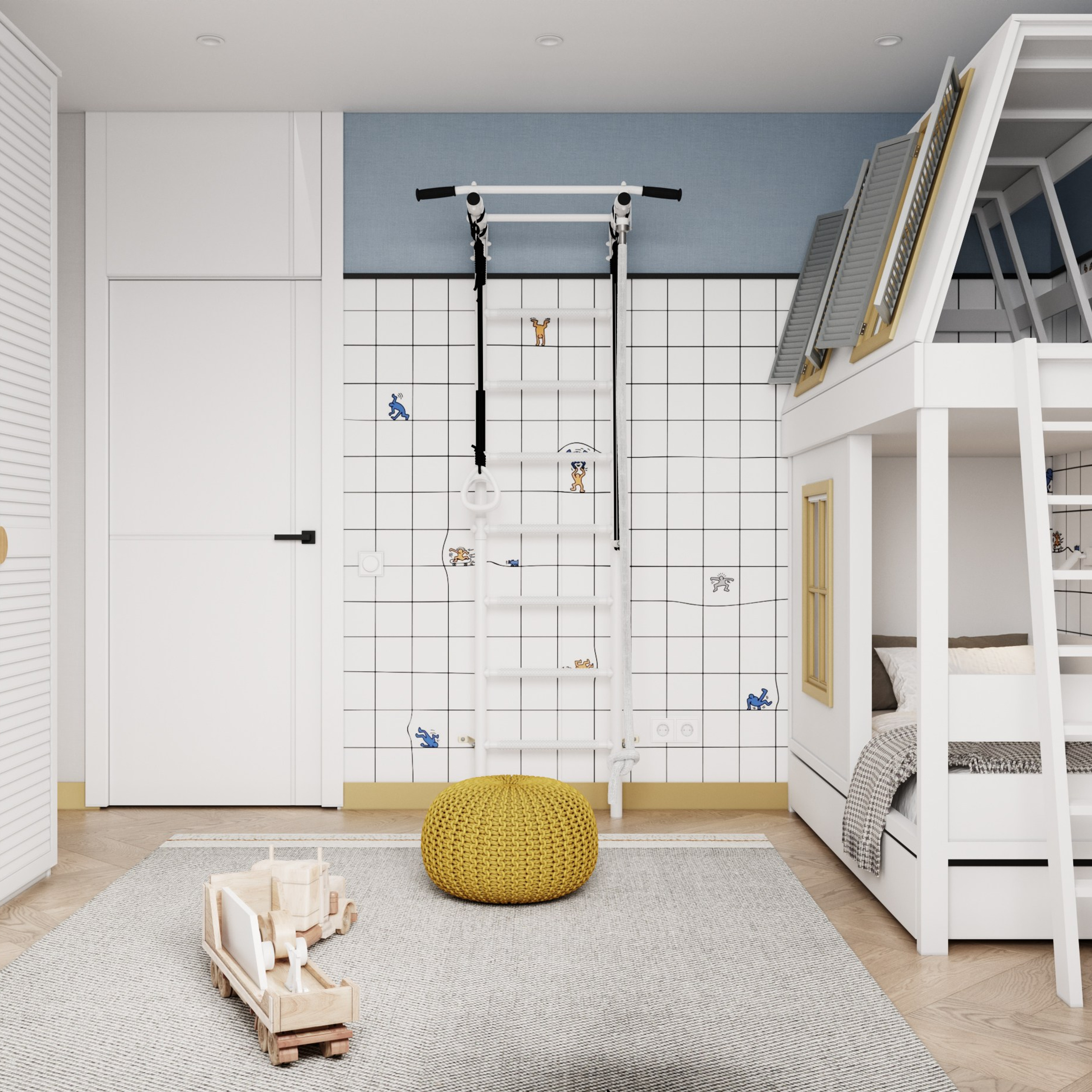 Двухуровневая квартира. Дизайнер интерьера Санкт-Петербург I Дегтярева Елизавета