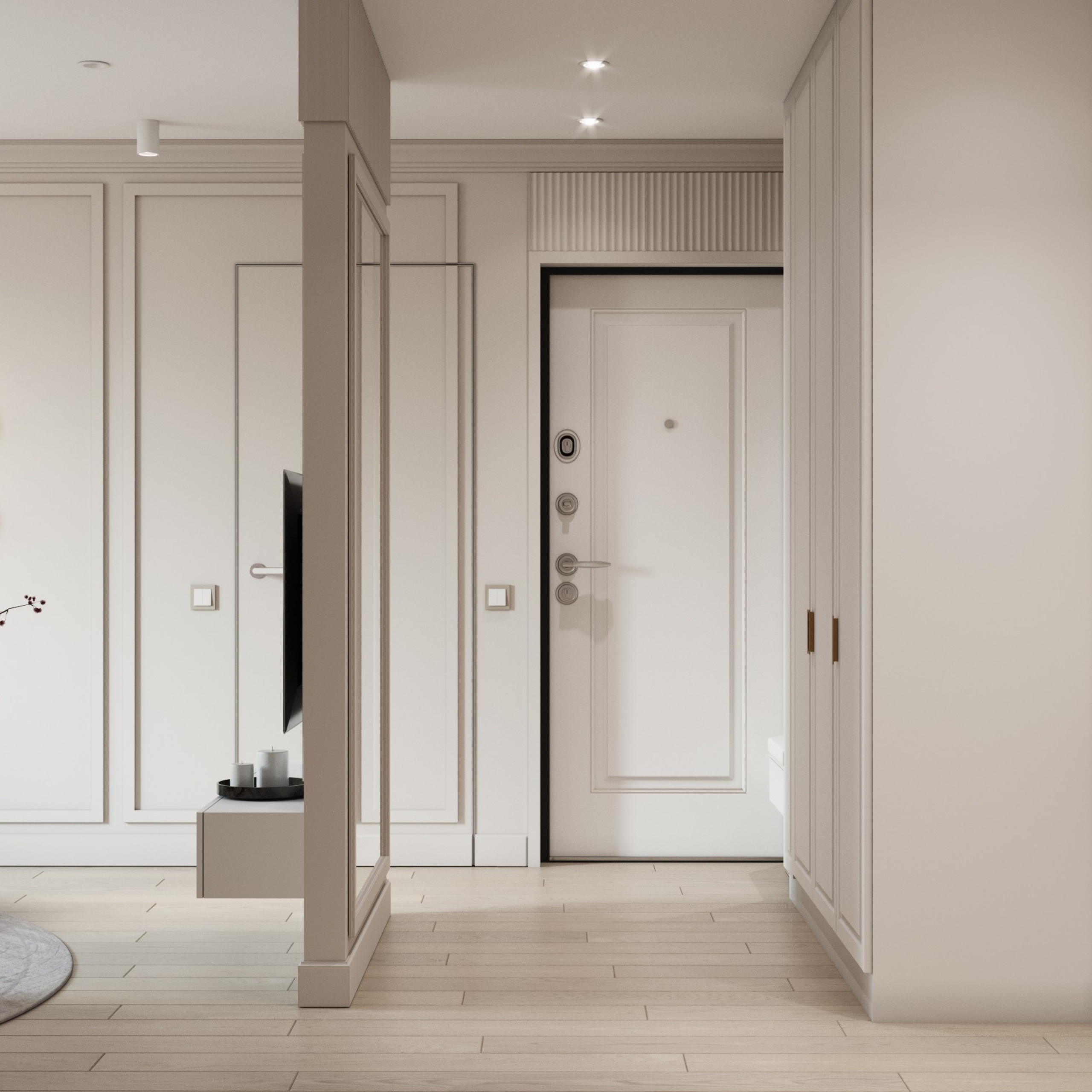 Двухкомнатная квартира. Дизайнер интерьера Санкт-Петербург I Дегтярева Елизавета