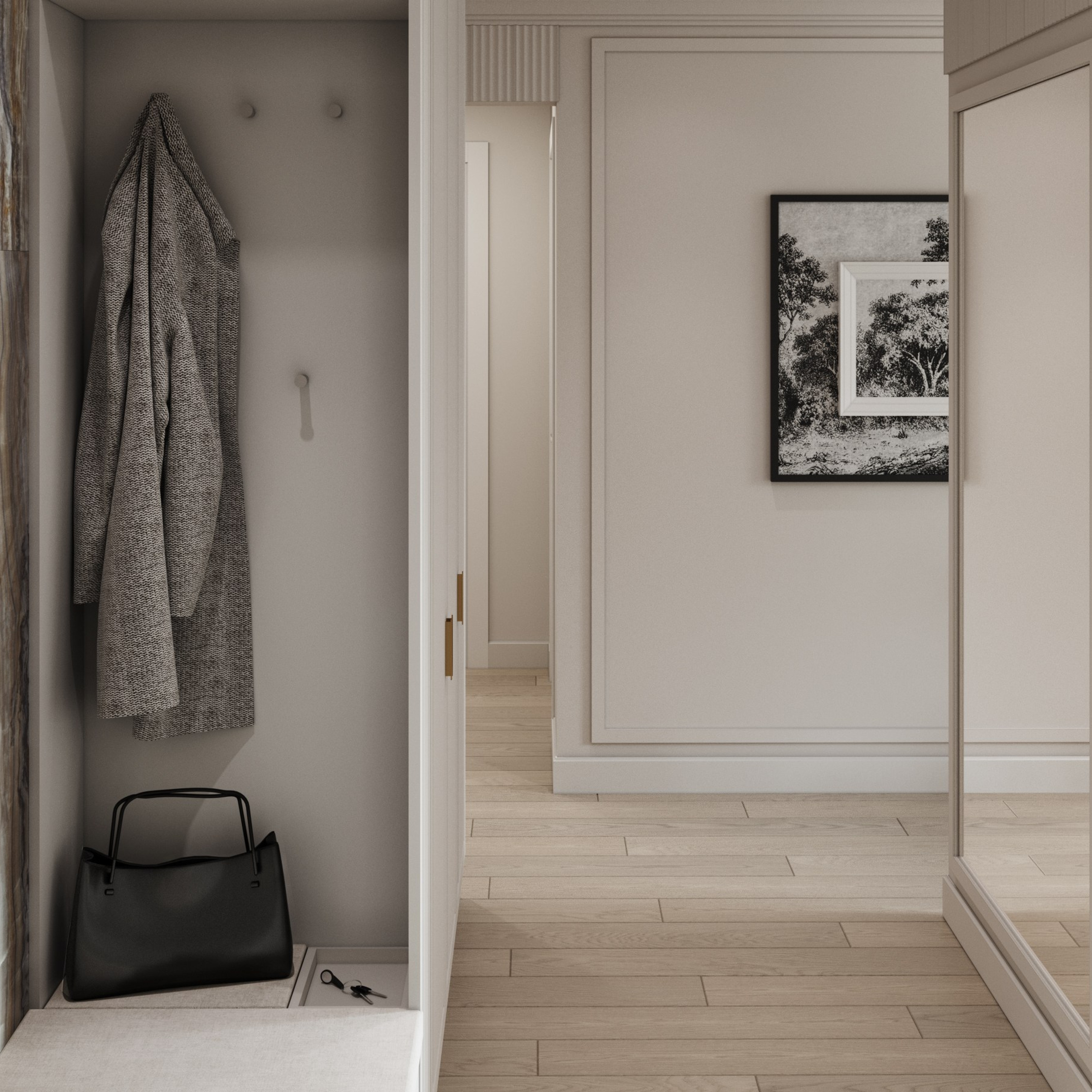 Двухкомнатная квартира. Дизайнер интерьера Санкт-Петербург I Дегтярева Елизавета