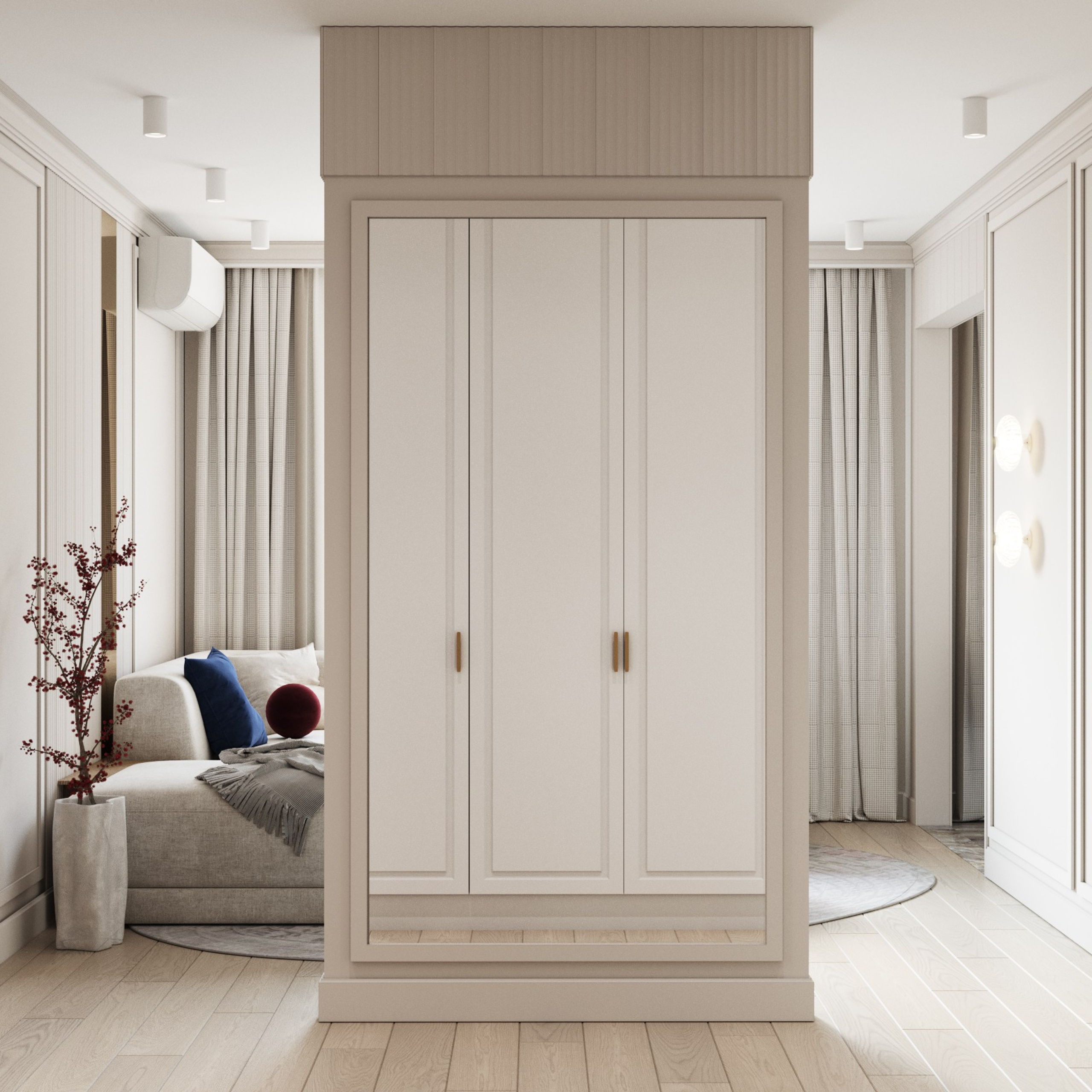 Двухкомнатная квартира. Дизайнер интерьера Санкт-Петербург I Дегтярева Елизавета