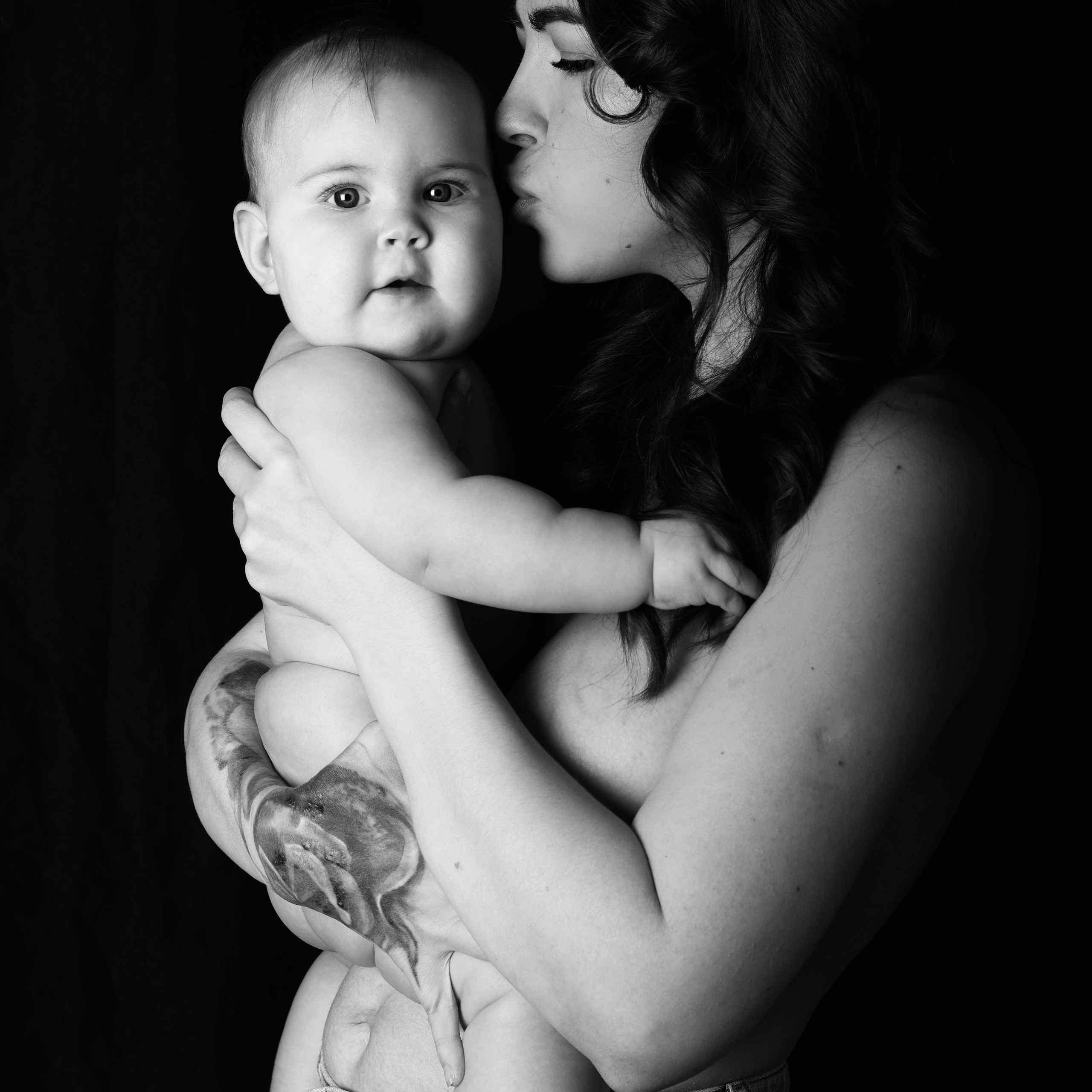 Анастасия и малышка Стеша