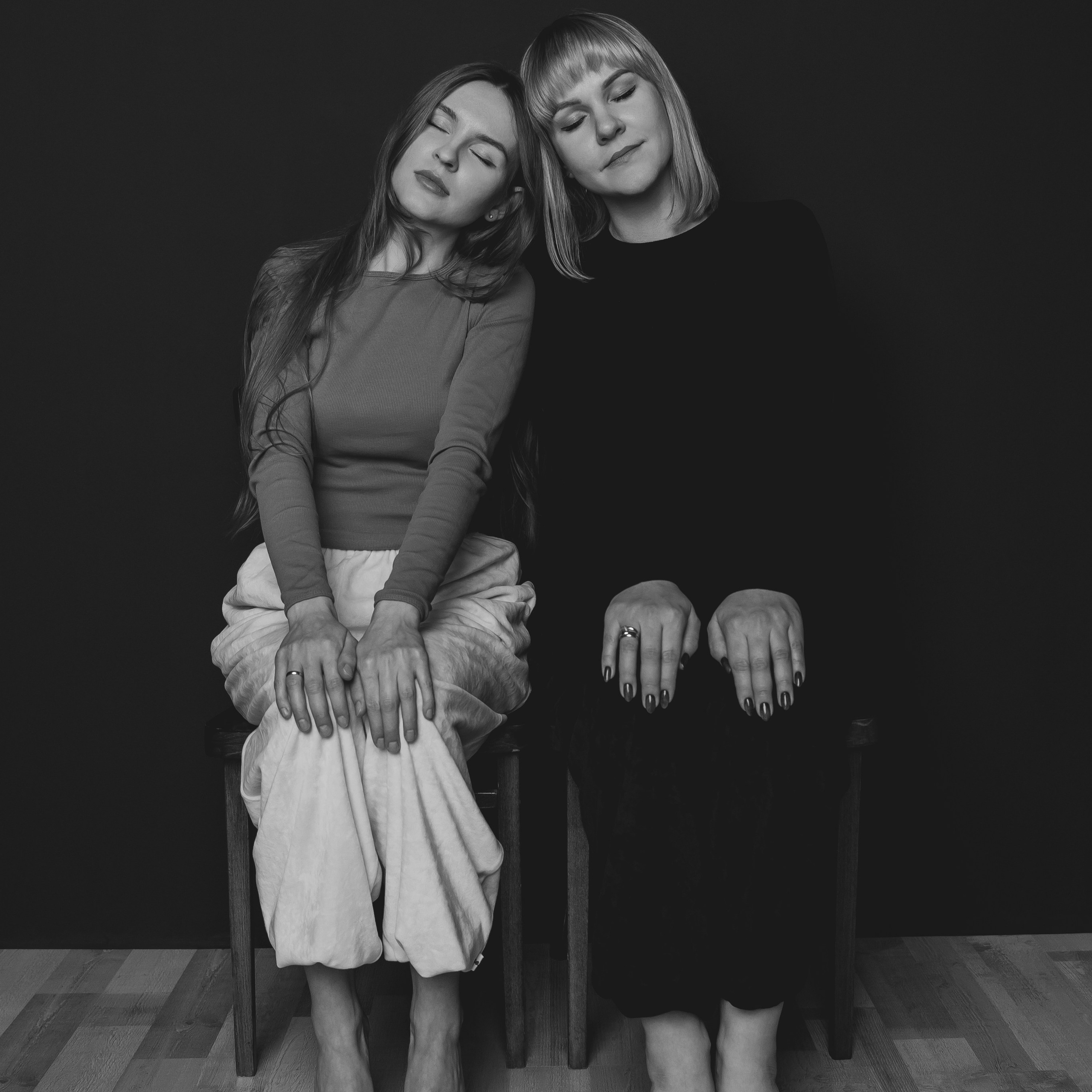 Сестры.Даша и Настя