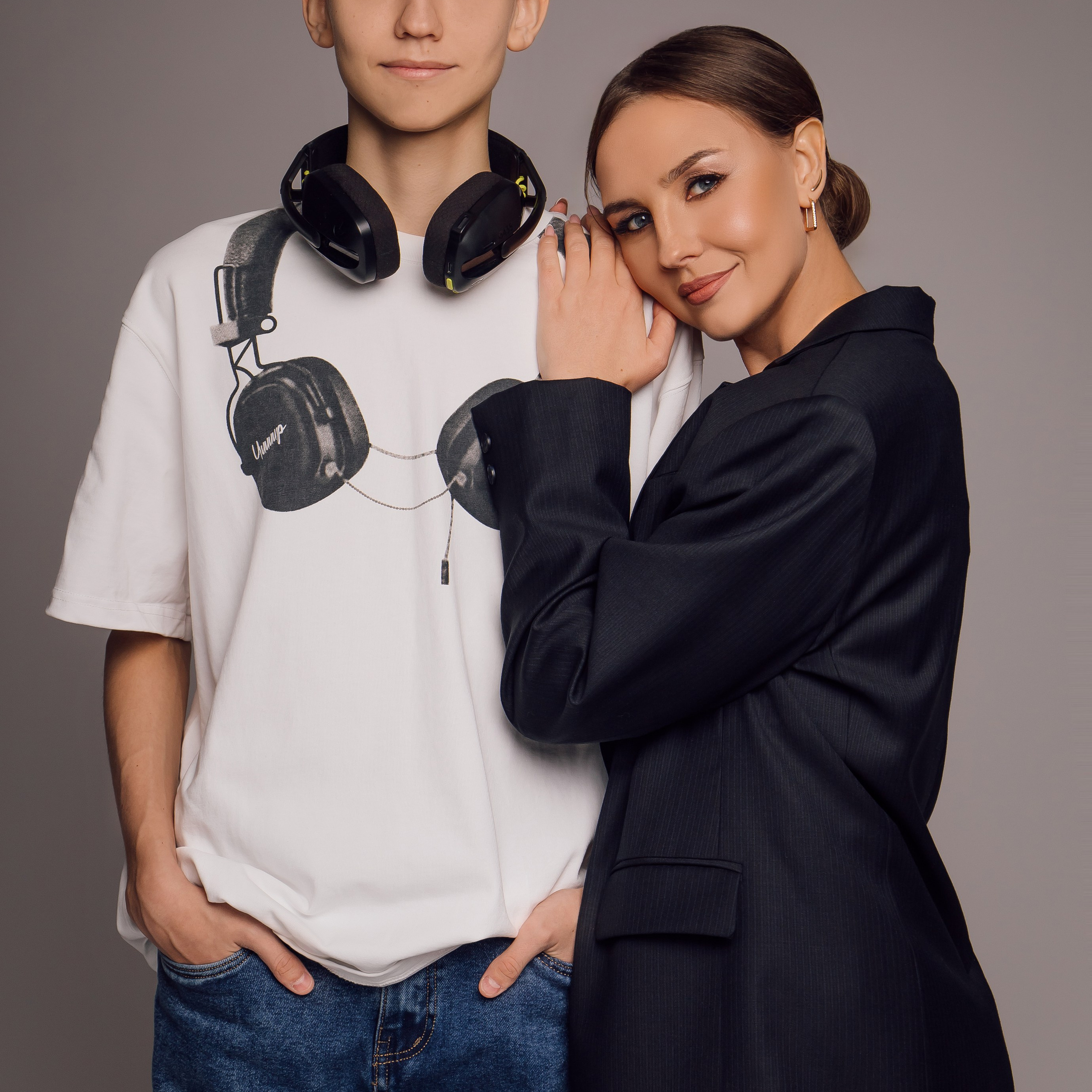 Татьяна с сыном