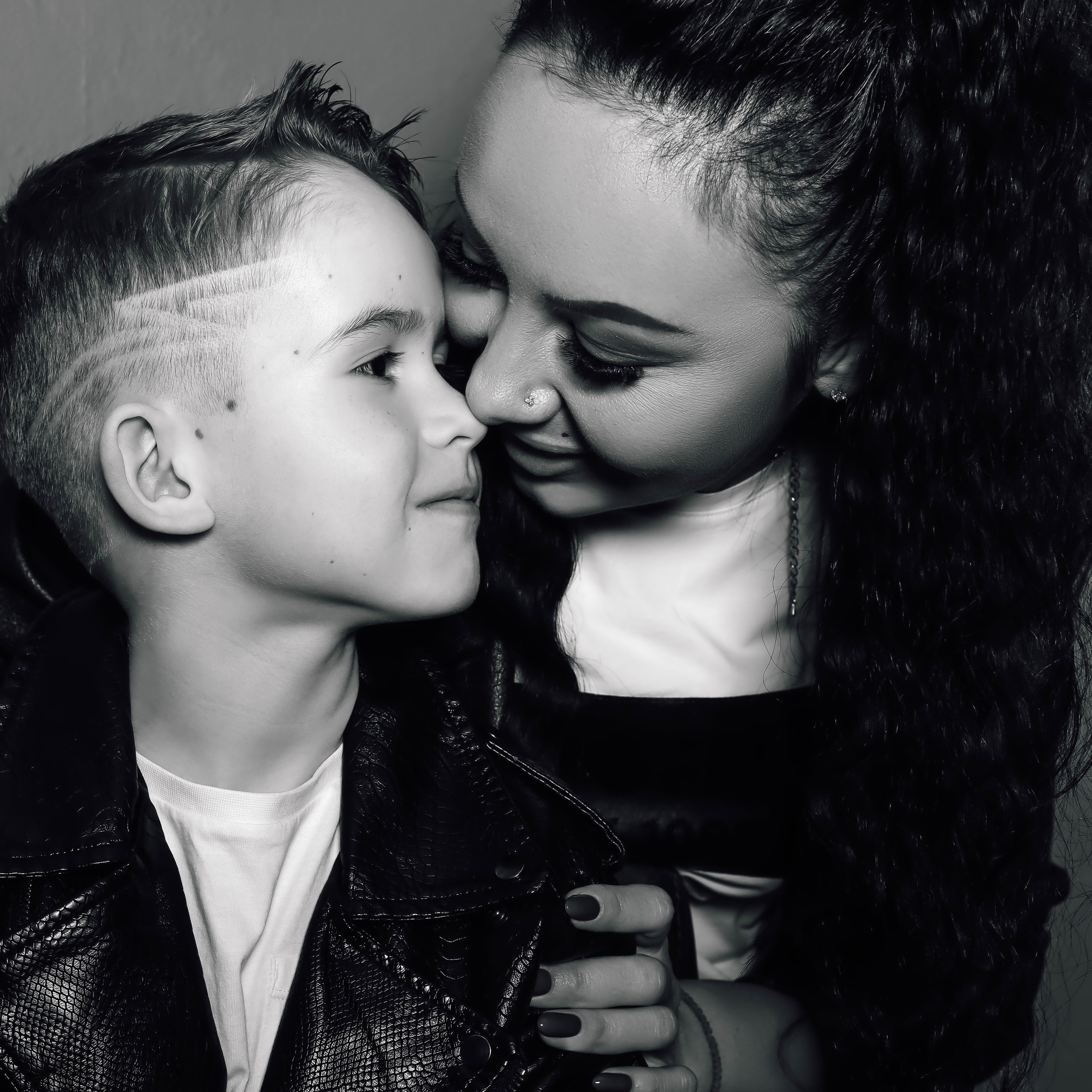 Оля с сыном Данилом