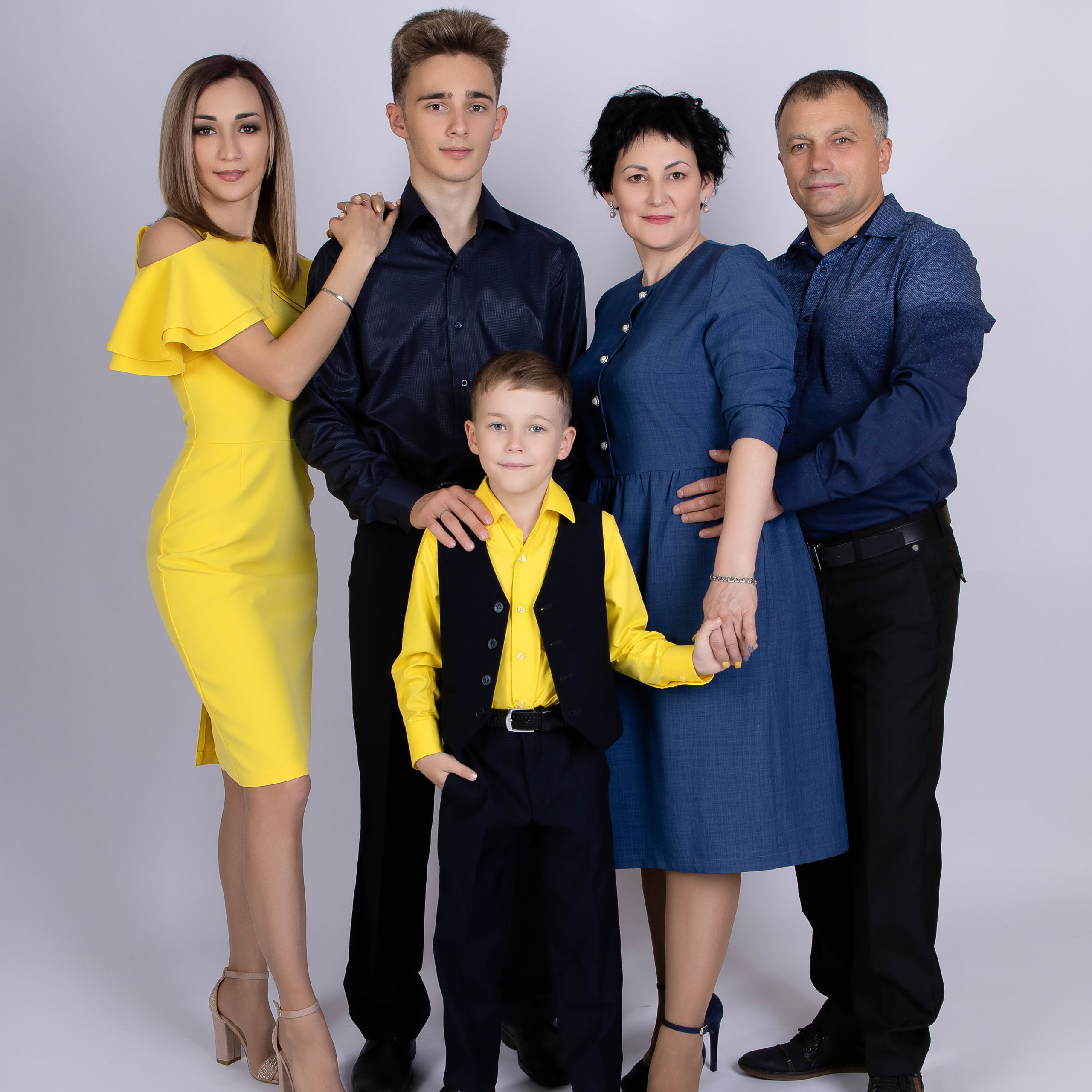 София с семьей