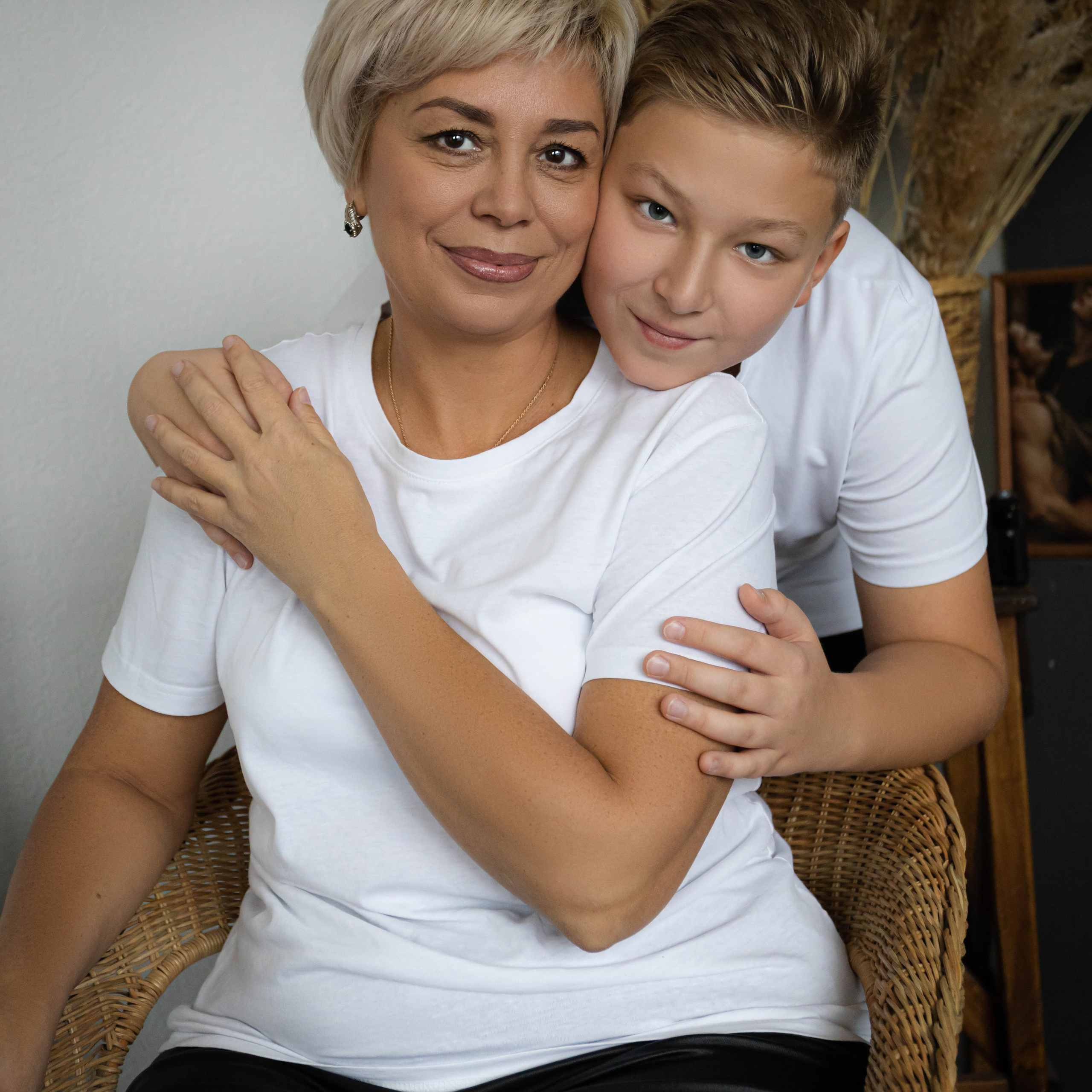 Никита с мамой