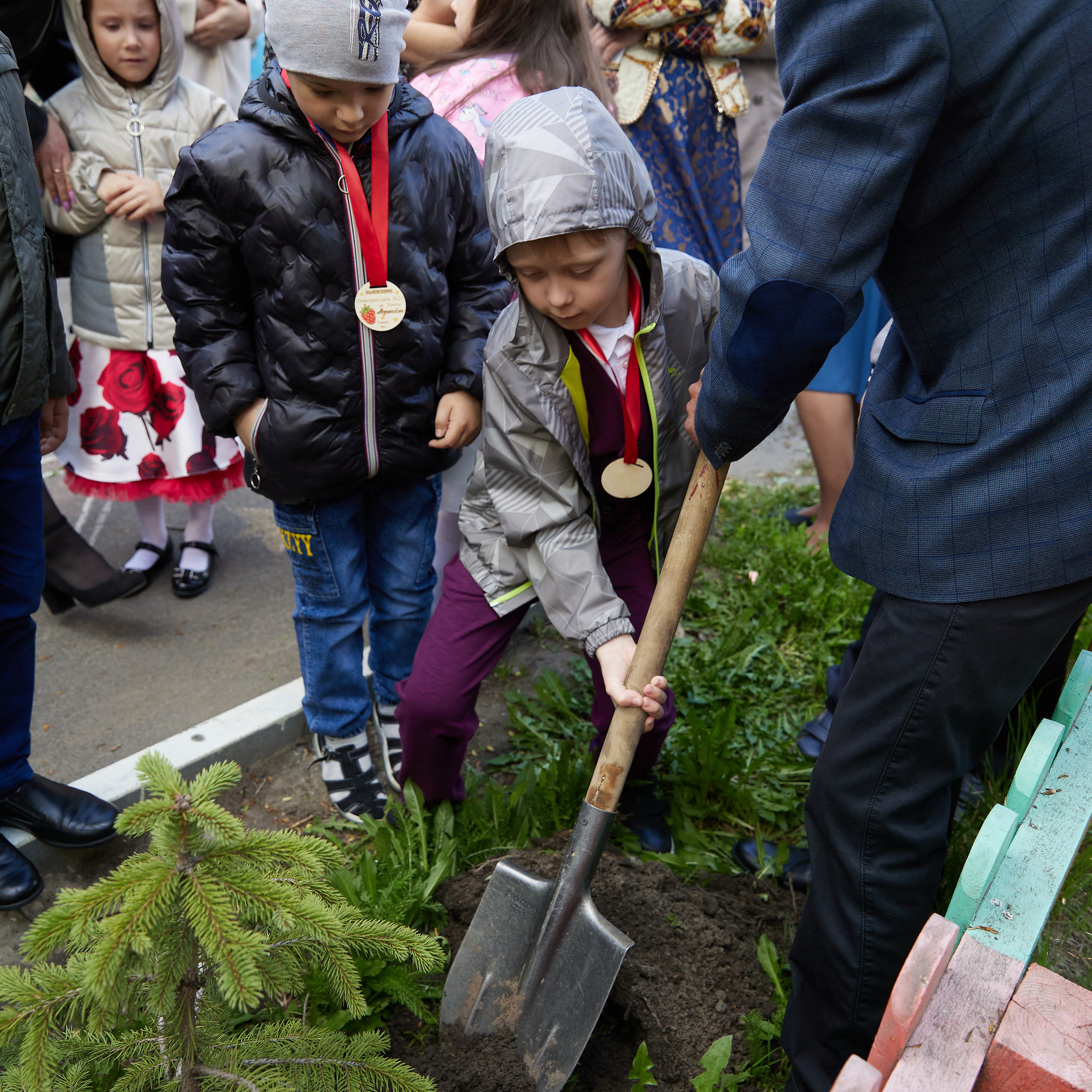 Фотосъёмка выпускного в детских садах. Выпускные альбомы в Томске. Фотограф Сергей Стёпин