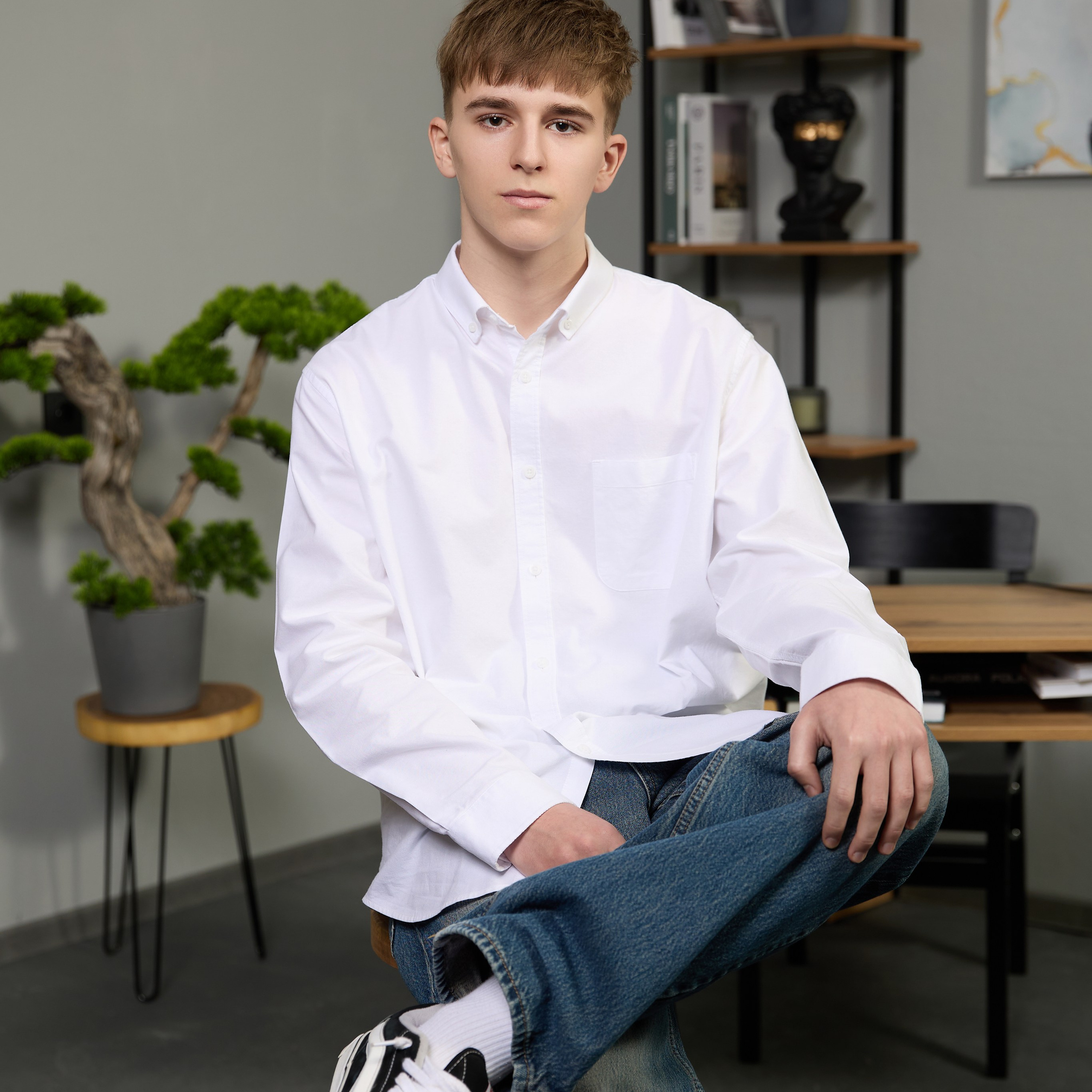 Фотосъёмка в студии. Выпускные альбомы в Томске. Фотограф Сергей Стёпин